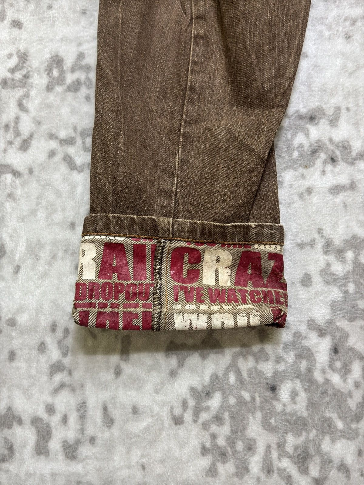 Hysteric Glamour Nylaus Clothing Double Waist Punk Jack Union Zipper Style Size US 31 - 7 Thumbnail