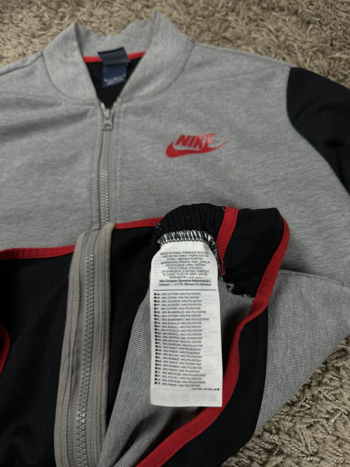 Nike Zip sweatshirt bomber Nike Swoosh original casual item Size US M / EU 48-50 / 2 - 3 Thumbnail