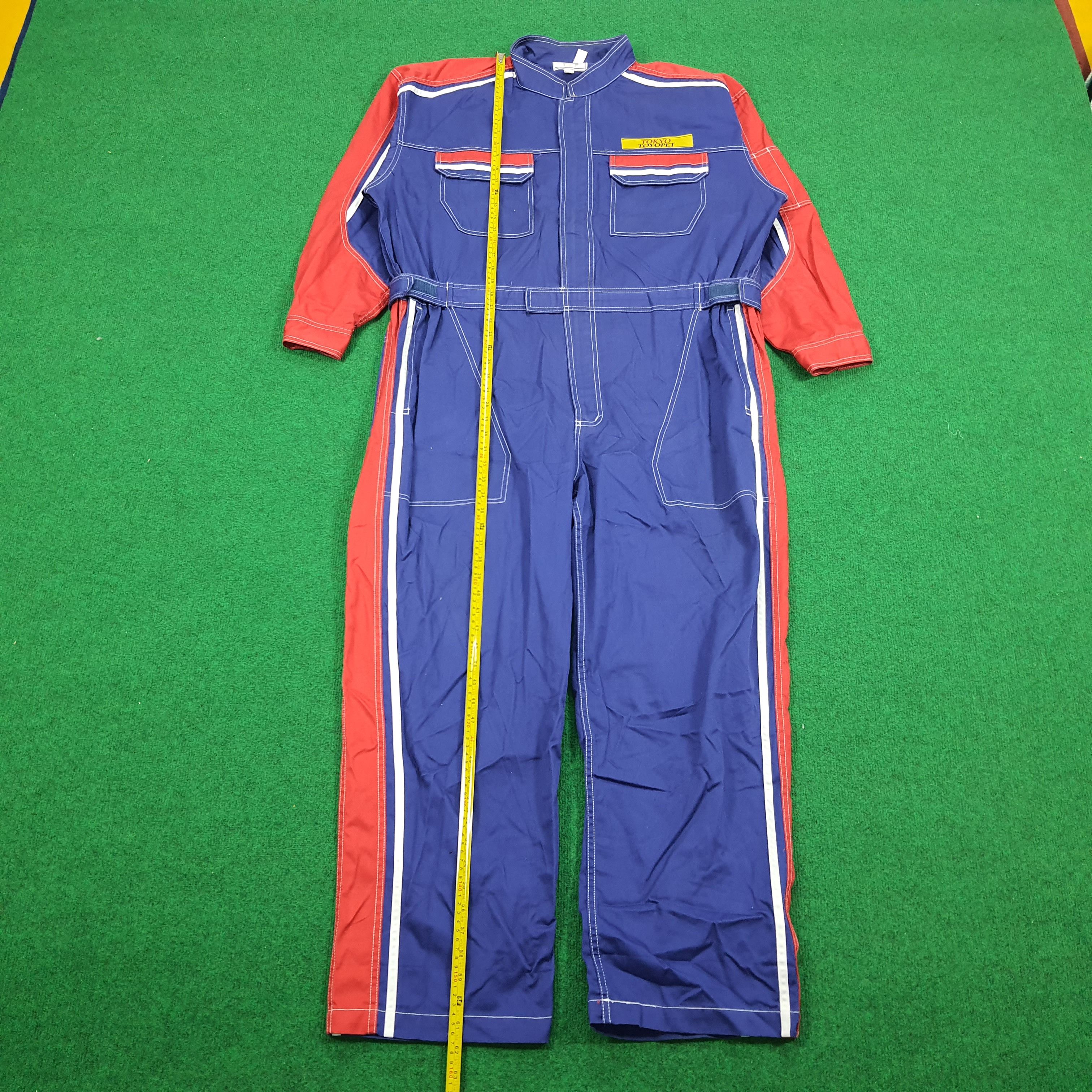 Japanese Brand × Vintage Vintage Toyota Tecno Japan Motorsports Racing Coverall Size US XXL / EU 58 / 5 - 7 Thumbnail