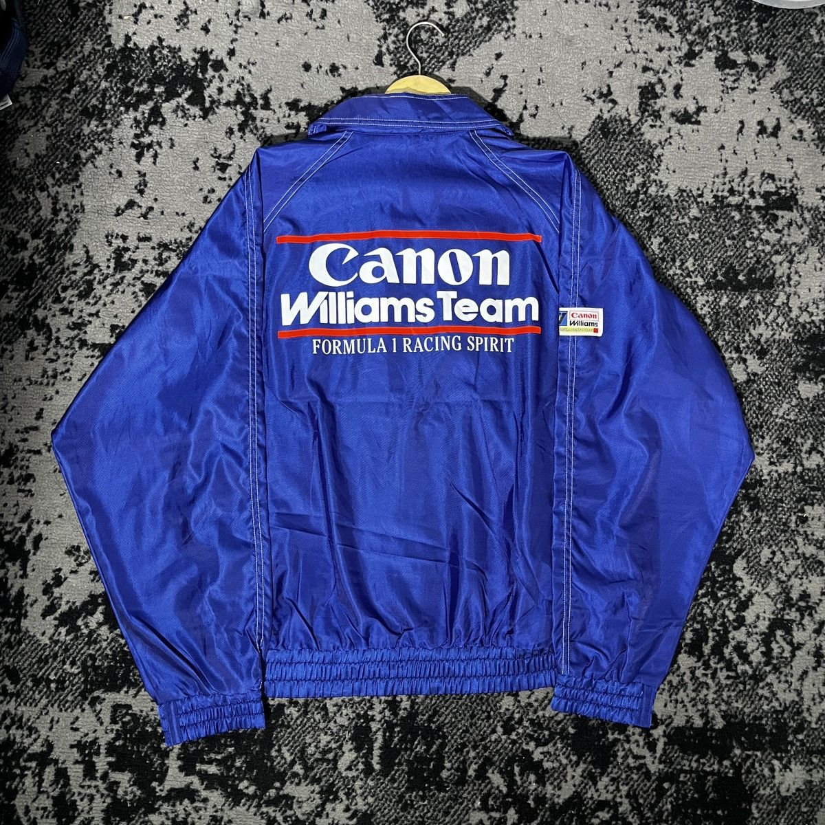 Canon × Formula 1 CANON WILLIAMS TEAM F1 JACKET VINTAGE | Grailed