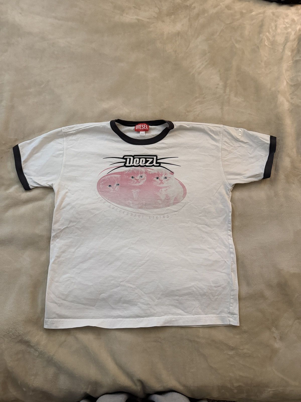 Diesel DIESEL Cat Tee Size US M / EU 48-50 / 2 - 1 Thumbnail