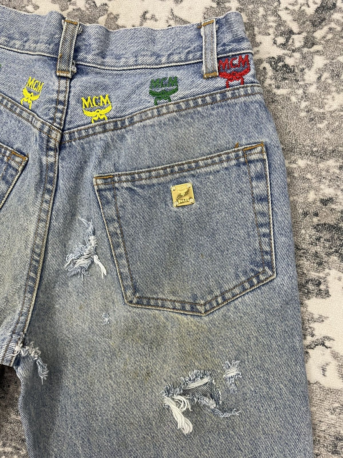 MCM MCM Denim Distressed Size US 28 / EU 44 - 13 Thumbnail