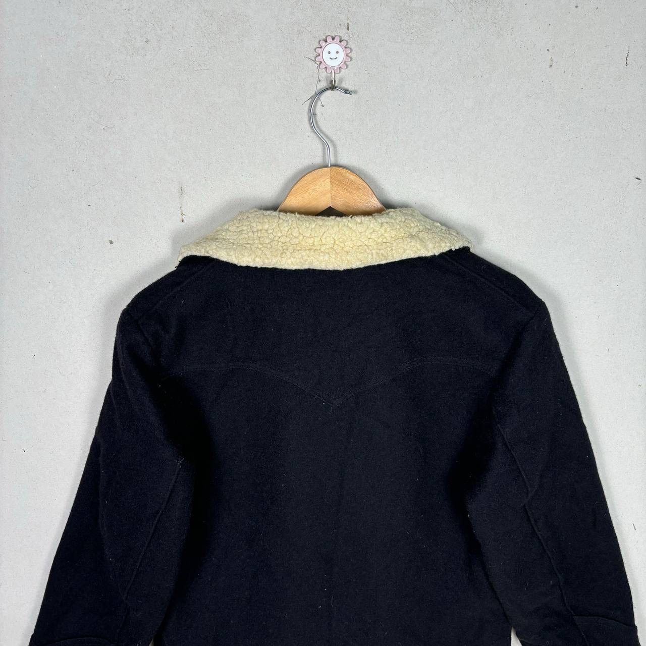 Schott Vintage 80s Schott USA Wool Fur Jacket Size US M / EU 48-50 / 2 - 5 Thumbnail