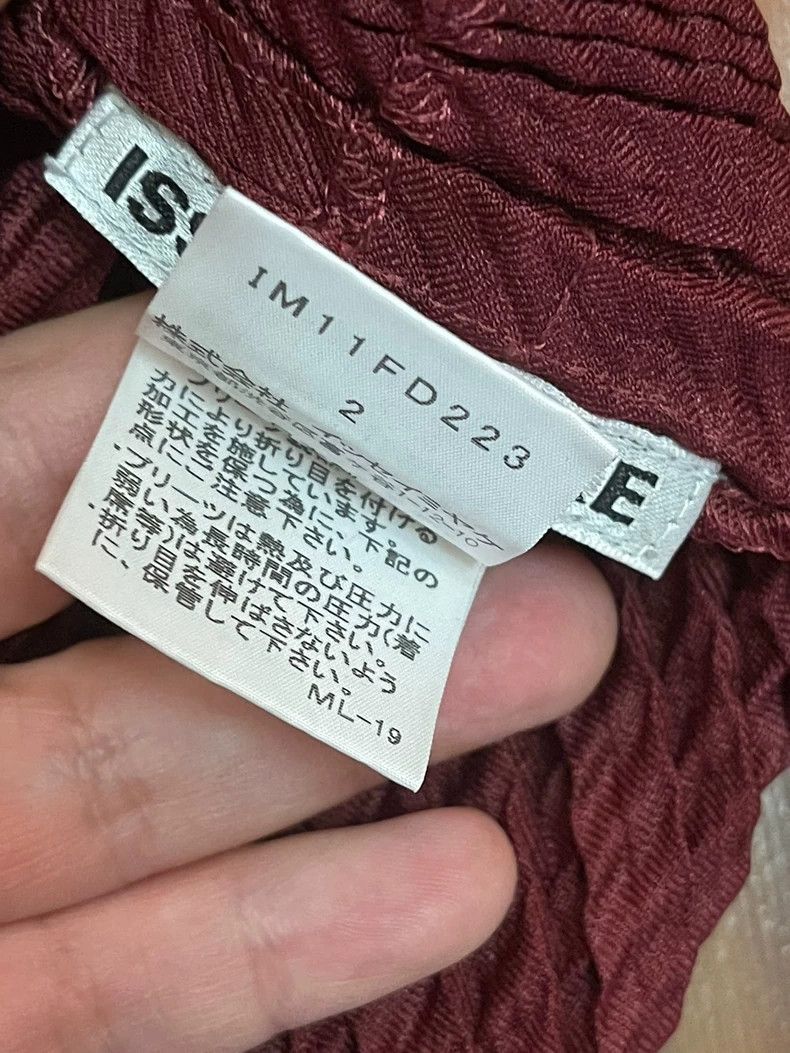 Issey Miyake Issey Miyake size:2 Wine red main line coat Size XS / US 0-2 / IT 36-38 - 4 Thumbnail
