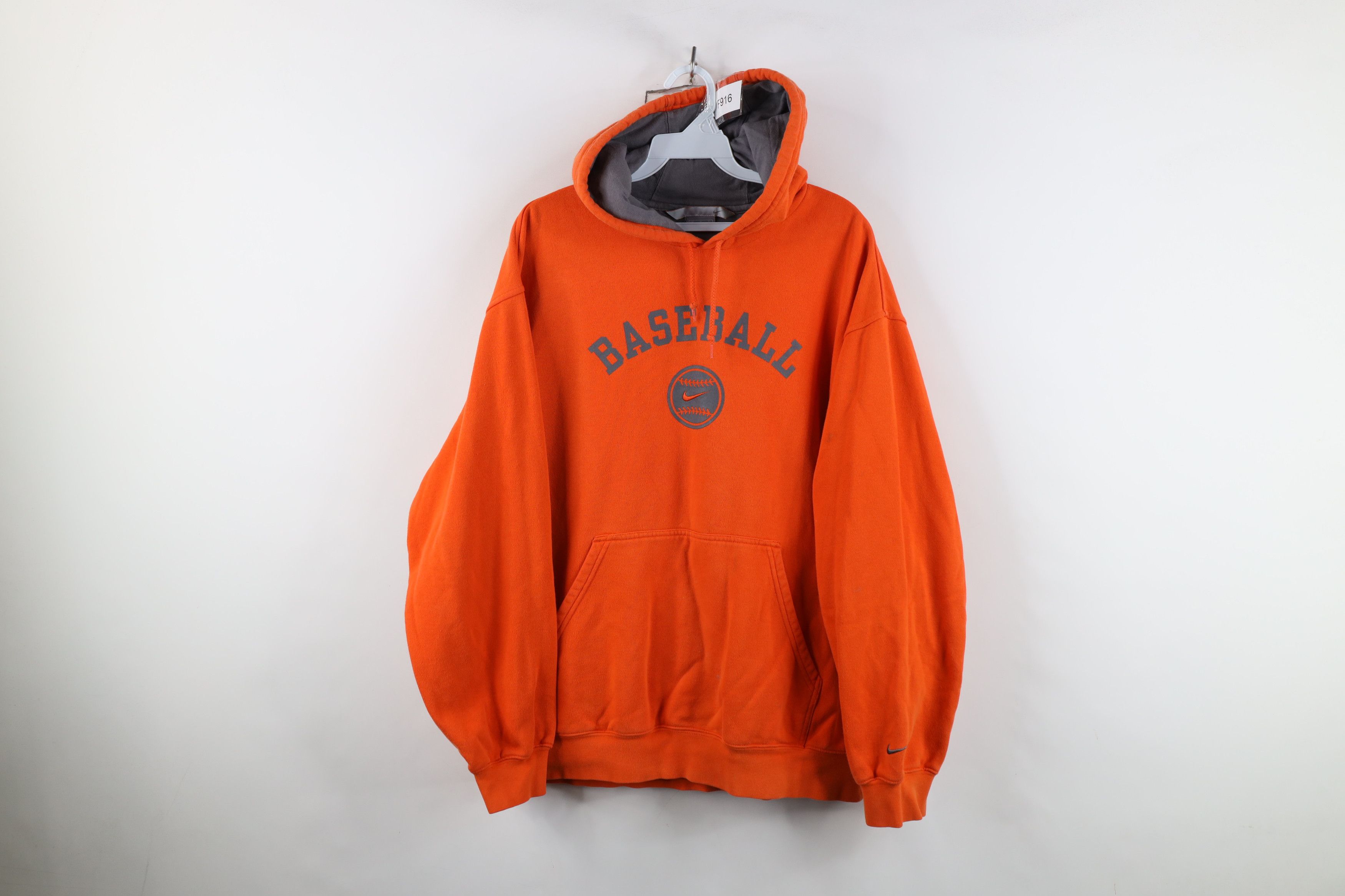 Vintage Nike Baseball Scott Center Swoosh Hoodie Sweatshirt