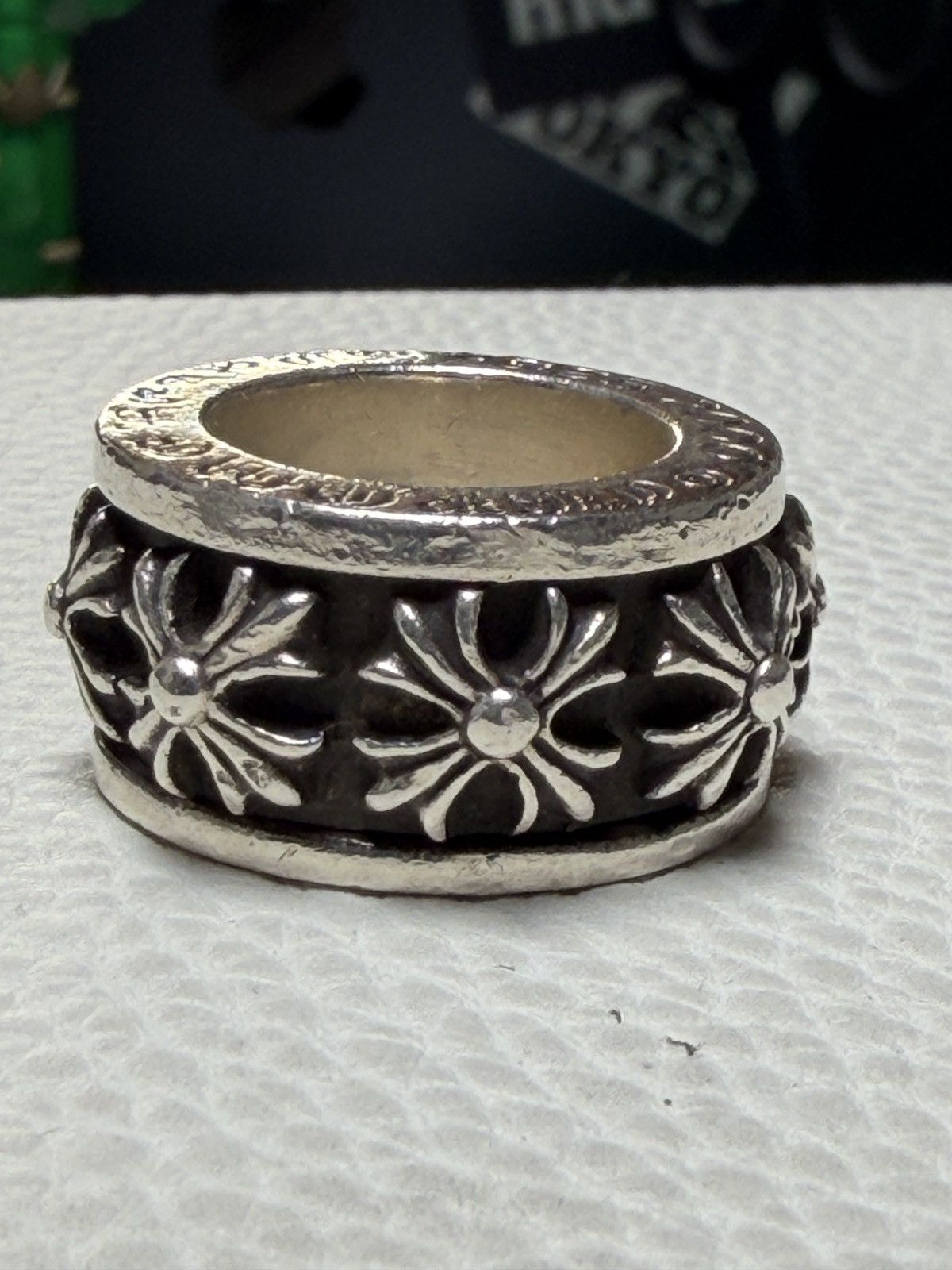 Chrome Hearts Chrome Hearts Plus Spinner Ring Size ONE SIZE - 1 Thumbnail