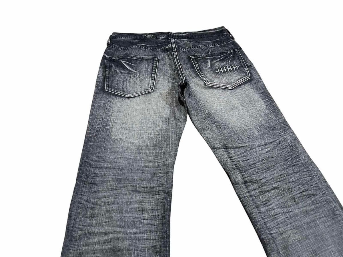 Hysteric Glamour × Japanese Brand × Seditionaries 🔥Y2K Archived Edge Rupert Distressed Patchwork Denim Punk Size US 32 / EU 48 - 9 Thumbnail