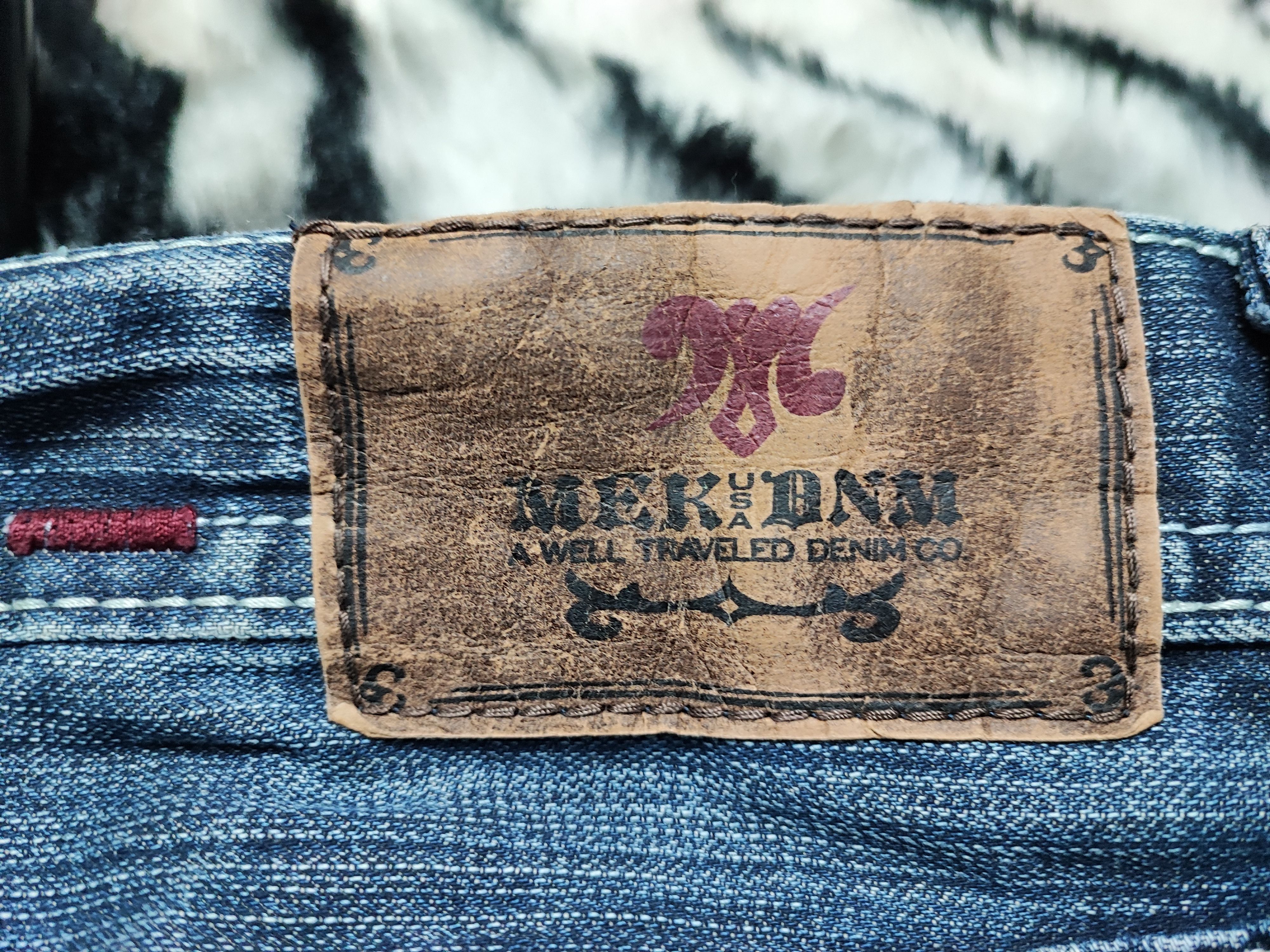 Mek Denim × Vintage Mek Denim USA Dagger Hearts Denim Pant Size US 32 / EU 48 - 16 Thumbnail