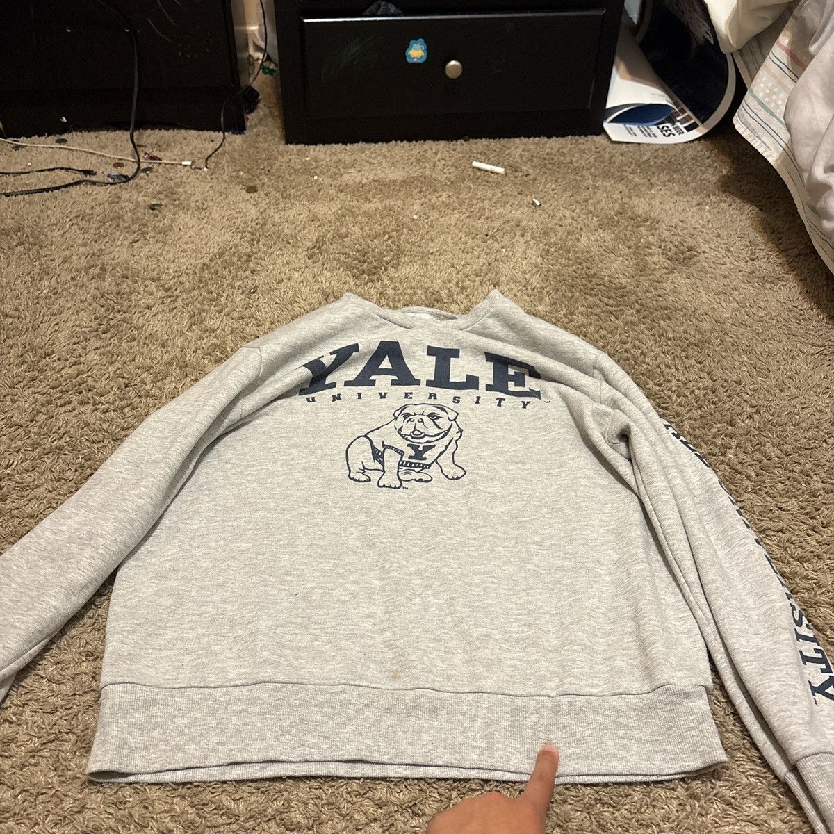 Other Grey Yale sweatshirt Size US M / EU 48-50 / 2 - 2 Thumbnail