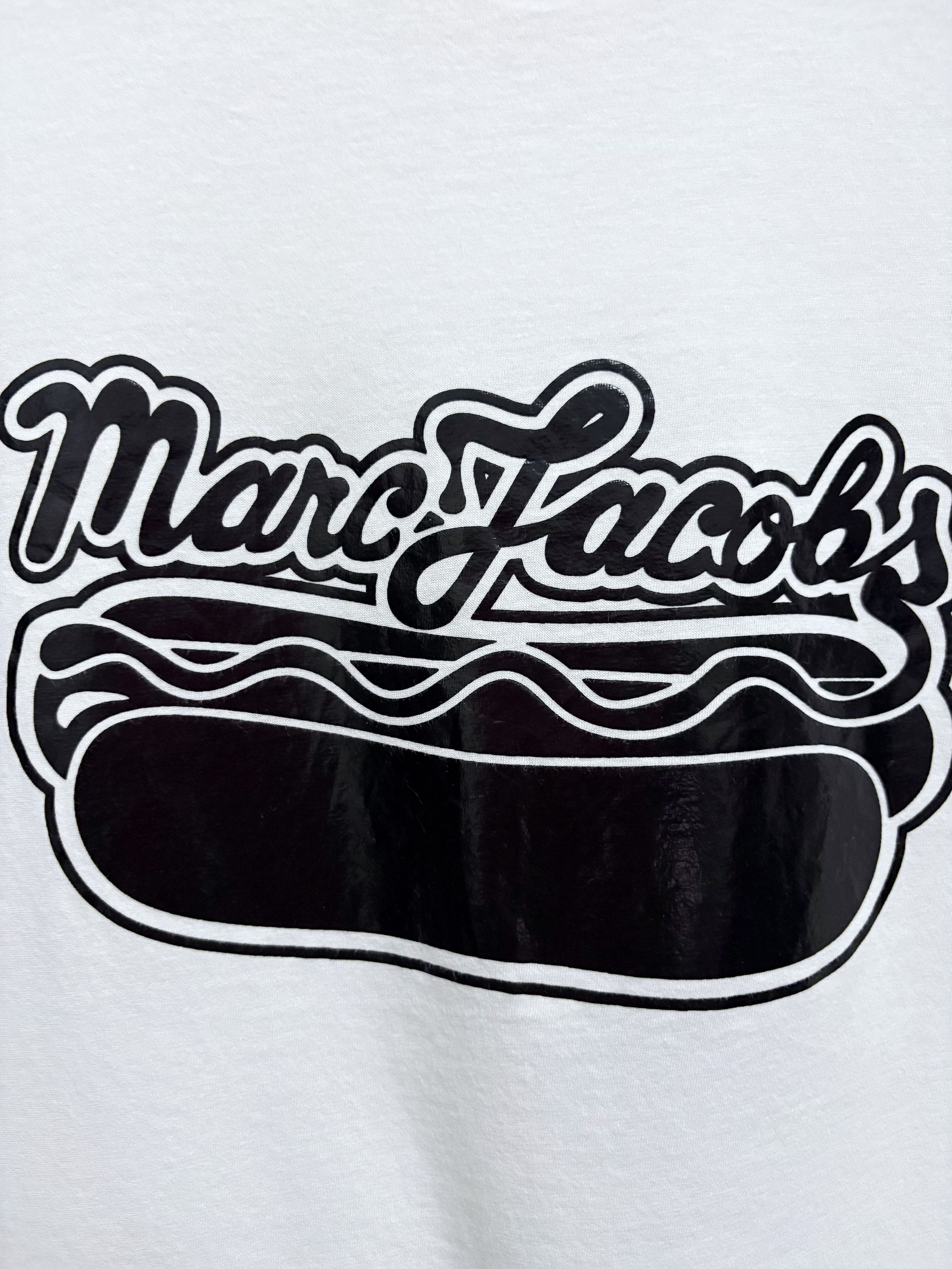 Marc Jacobs Marc Jacobs - Hot Dog Logo T-Shirt Size US XS / EU 42 / 0 - 4 Thumbnail