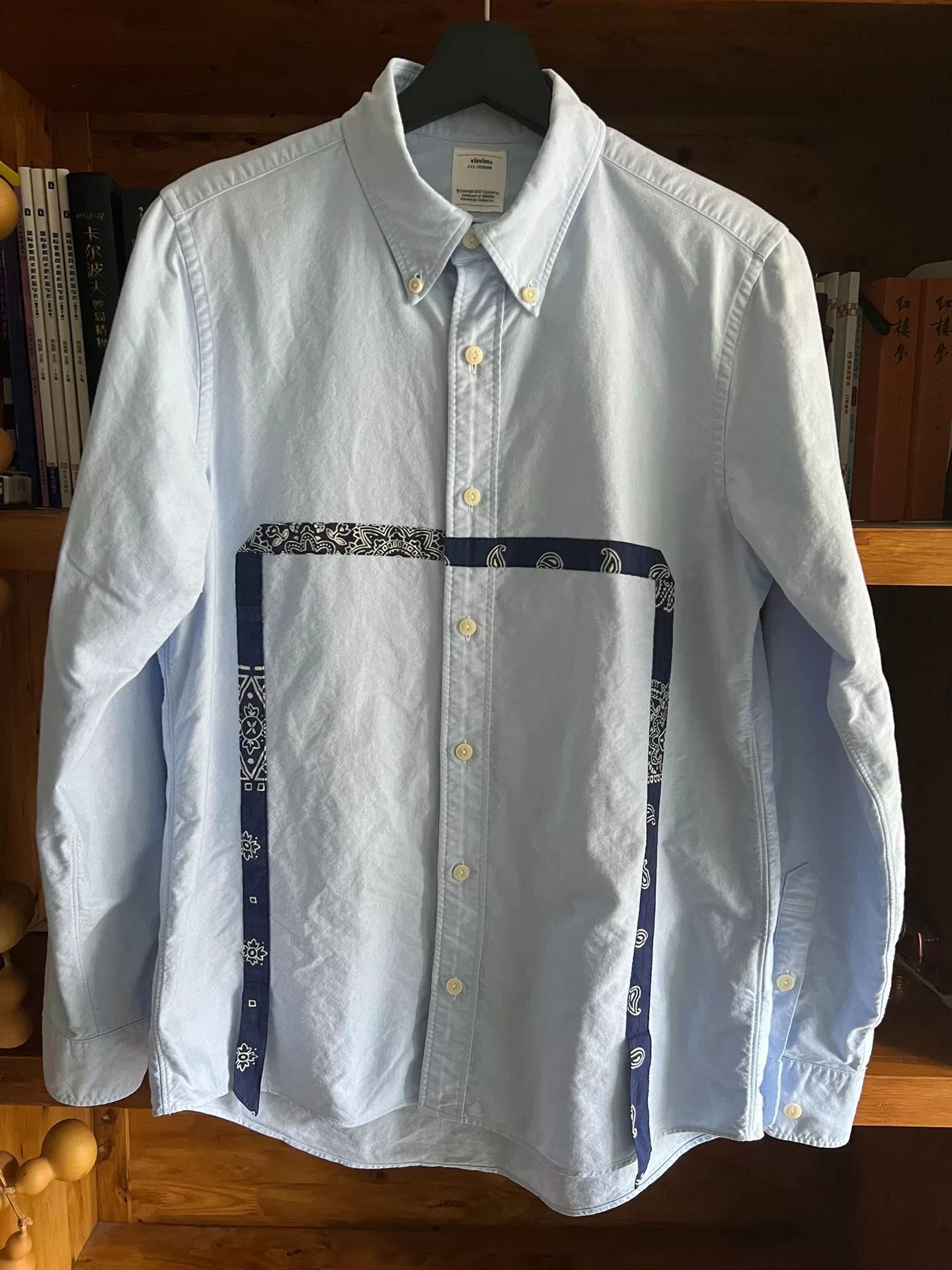 Visvim visvim 2018 Giza Cotton Indigo Shirt Size US M / EU 48-50 / 2 - 1 Thumbnail