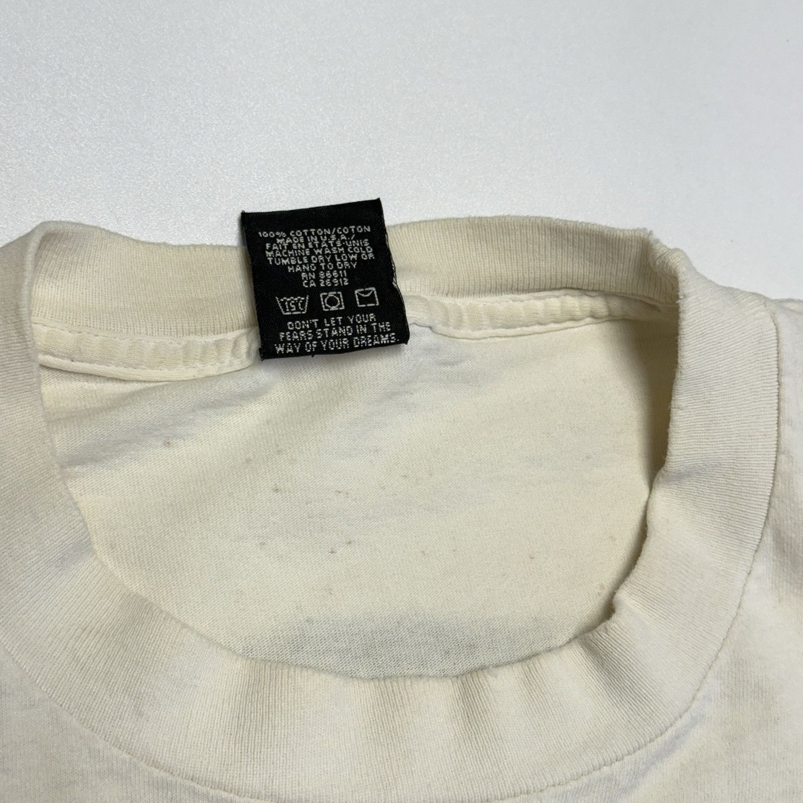 No Fear Vintage No Fear Baseball T Shirt Mens XL White Y2k 90s Size US XL / EU 56 / 4 - 16 Thumbnail