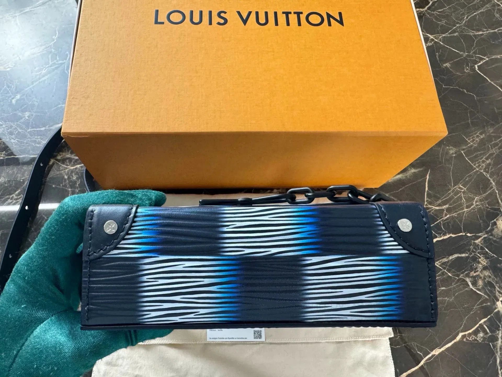 Louis Vuitton LV Steamer Phantom Night Checkerboard. Size ONE SIZE - 4 Thumbnail