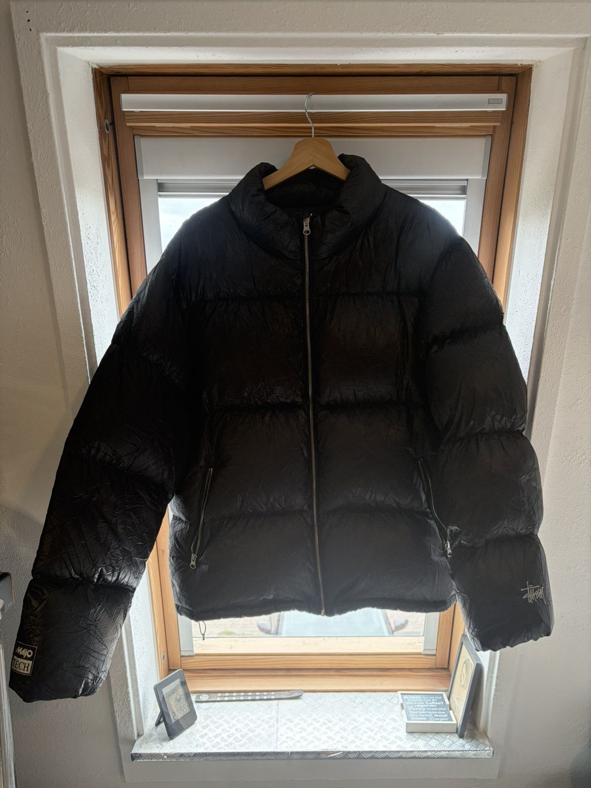 Stussy Stussy Jacket XL Down Puffer Jacket Size US XL / EU 56 / 4 - 1 Thumbnail