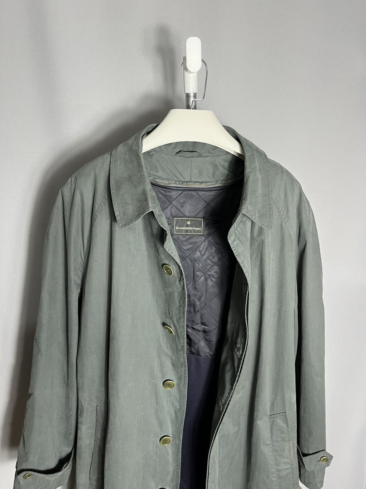 Ermenegildo Zegna Trench coat ermenegildo zegna x santa eulalia barcelona 90s Size US L / EU 52-54 / 3 - 7 Thumbnail