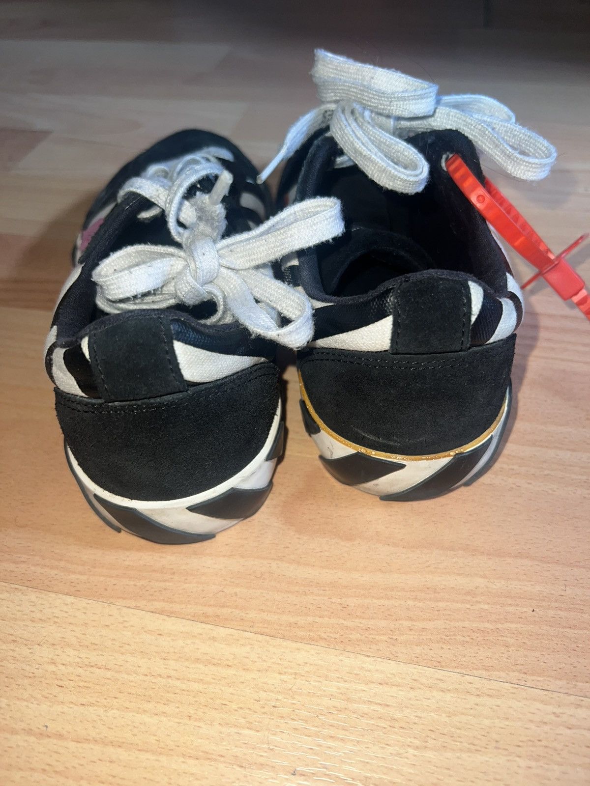 Off-White × Virgil Abloh OFF-WHITE vulc low black pink Size US 6 / IT 36 - 4 Thumbnail