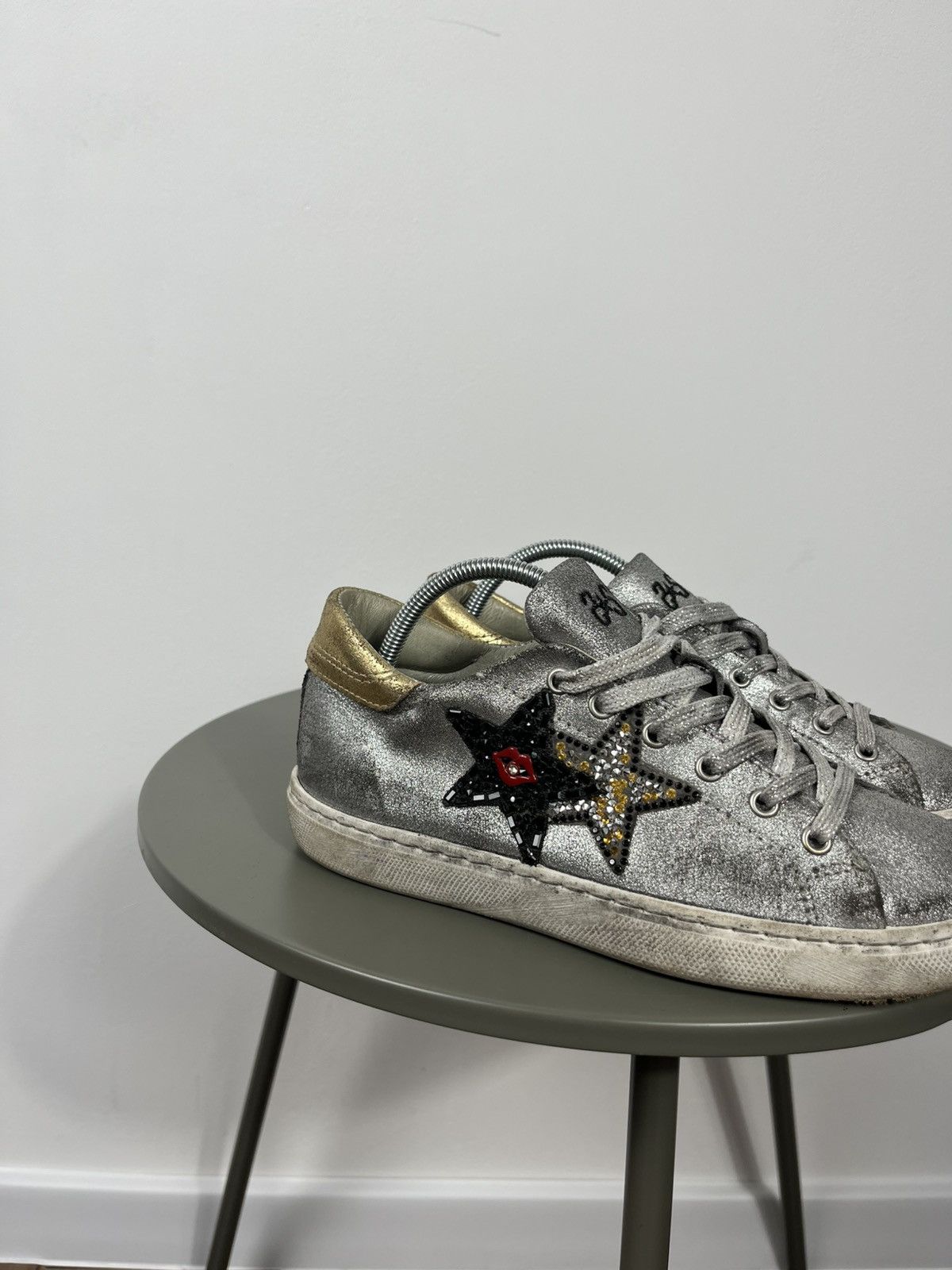 Golden Goose Golden Goose Glitter Star Sneakers Women’s EU 36 Size US 6 / IT 36 - 2 Thumbnail