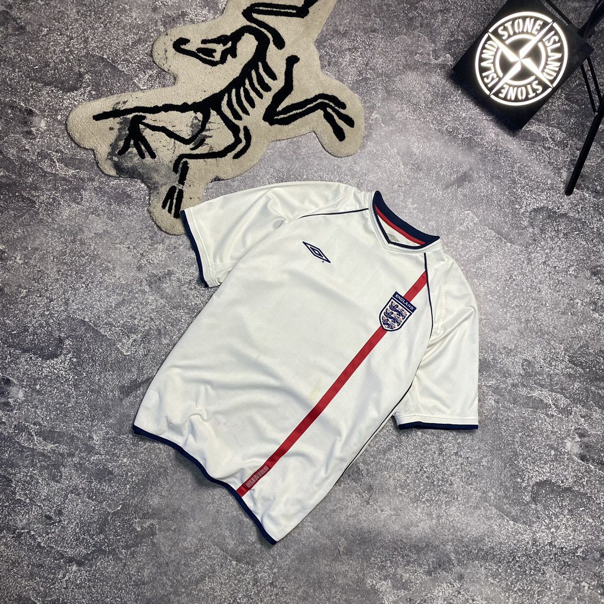 Umbro Vintage Umbro FC England 2001 National Soccer jersey Size US XL / EU 56 / 4 - 1 Thumbnail
