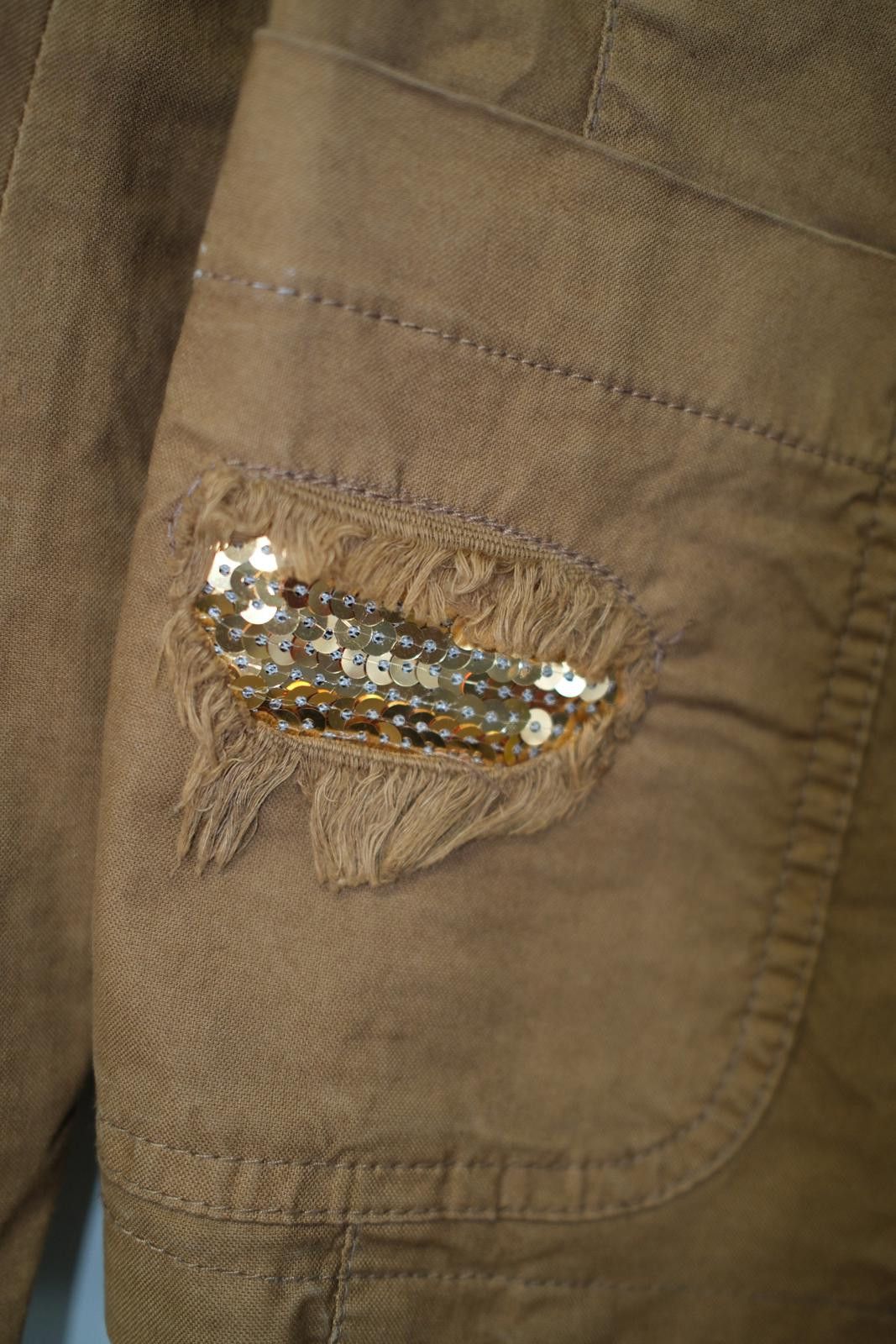 Other 00's Moschino Jeans Workwear Embellished Blazer Size XS / US 0-2 / IT 36-38 - 4 Thumbnail