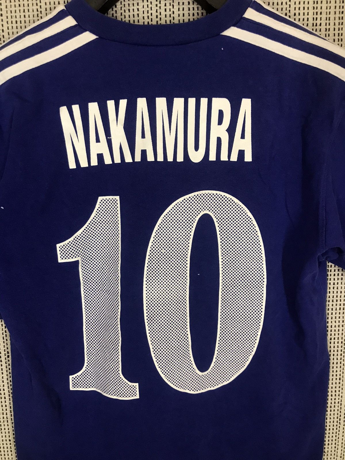 Vintage ‼️VTG JAPAN NATIONAL TEAM SUPPORTER JERSEY "NAKAMURA 10"‼️ Size US M / EU 48-50 / 2 - 8 Thumbnail