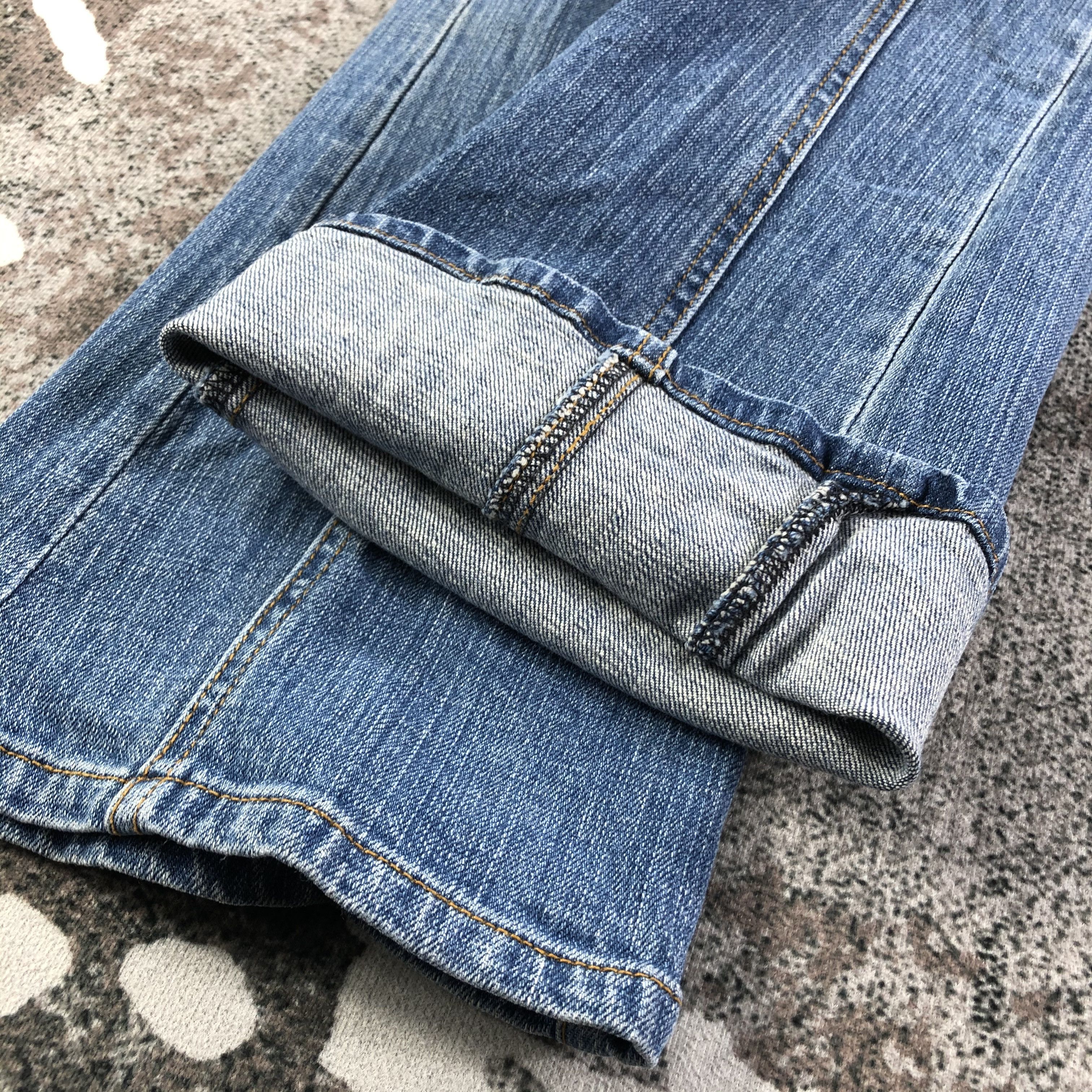 Japanese Brand Japanese Bush Pants Jeans Flare Denim KJ1537 Size 27" / US 4 / IT 40 - 5 Thumbnail