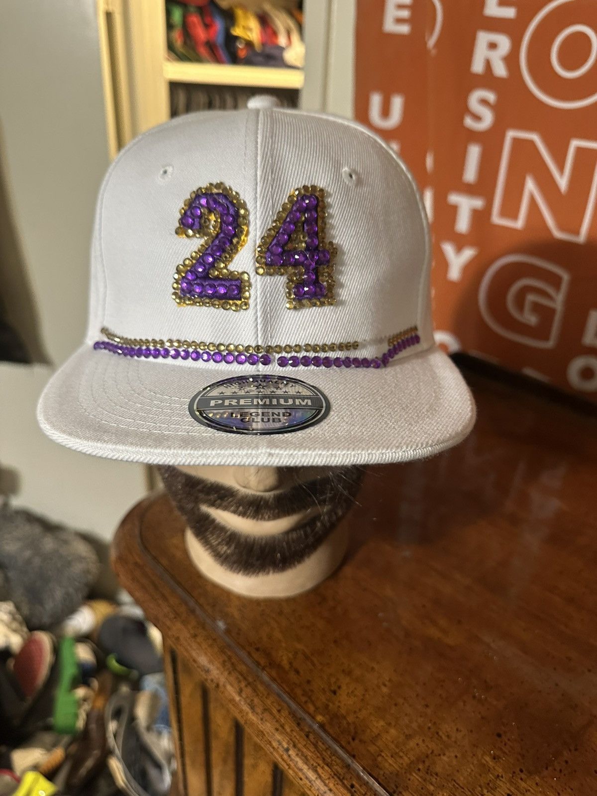 NBA × Vintage Vintage NBA LA Lakers “Kobe Bryant” hat 90s Size ONE SIZE - 2 Thumbnail