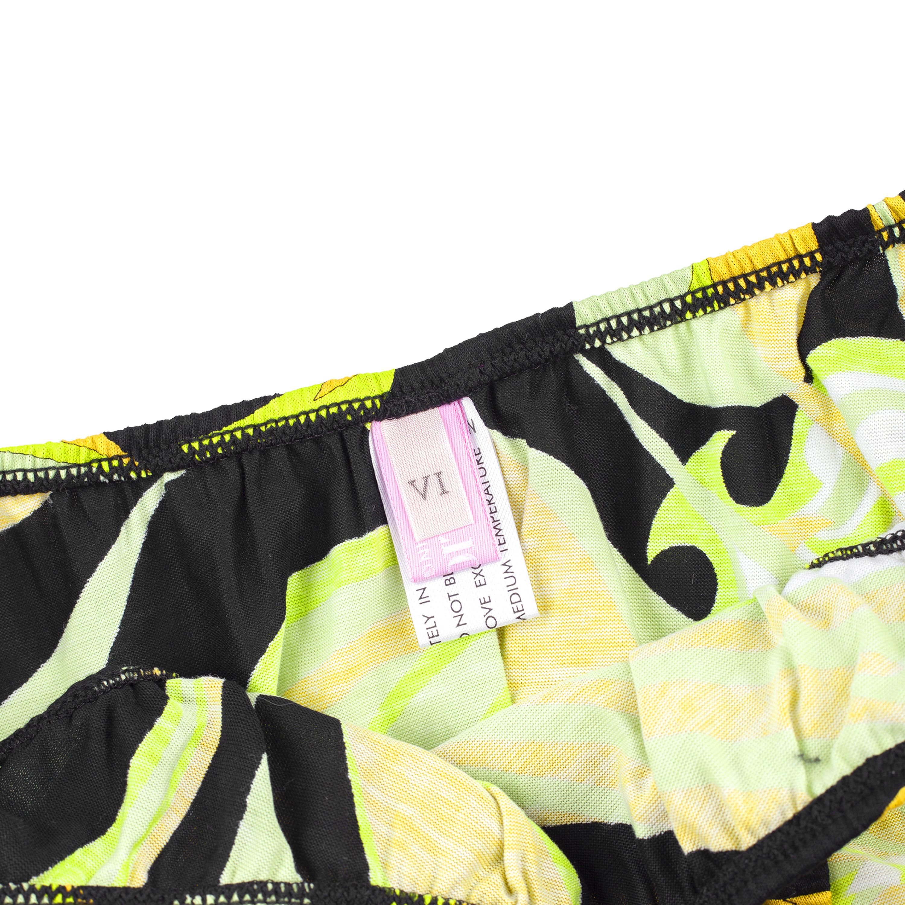Emilio Pucci Emilio Pucci Vintage Yellow Lingerie Set Size ONE SIZE - 4 Thumbnail