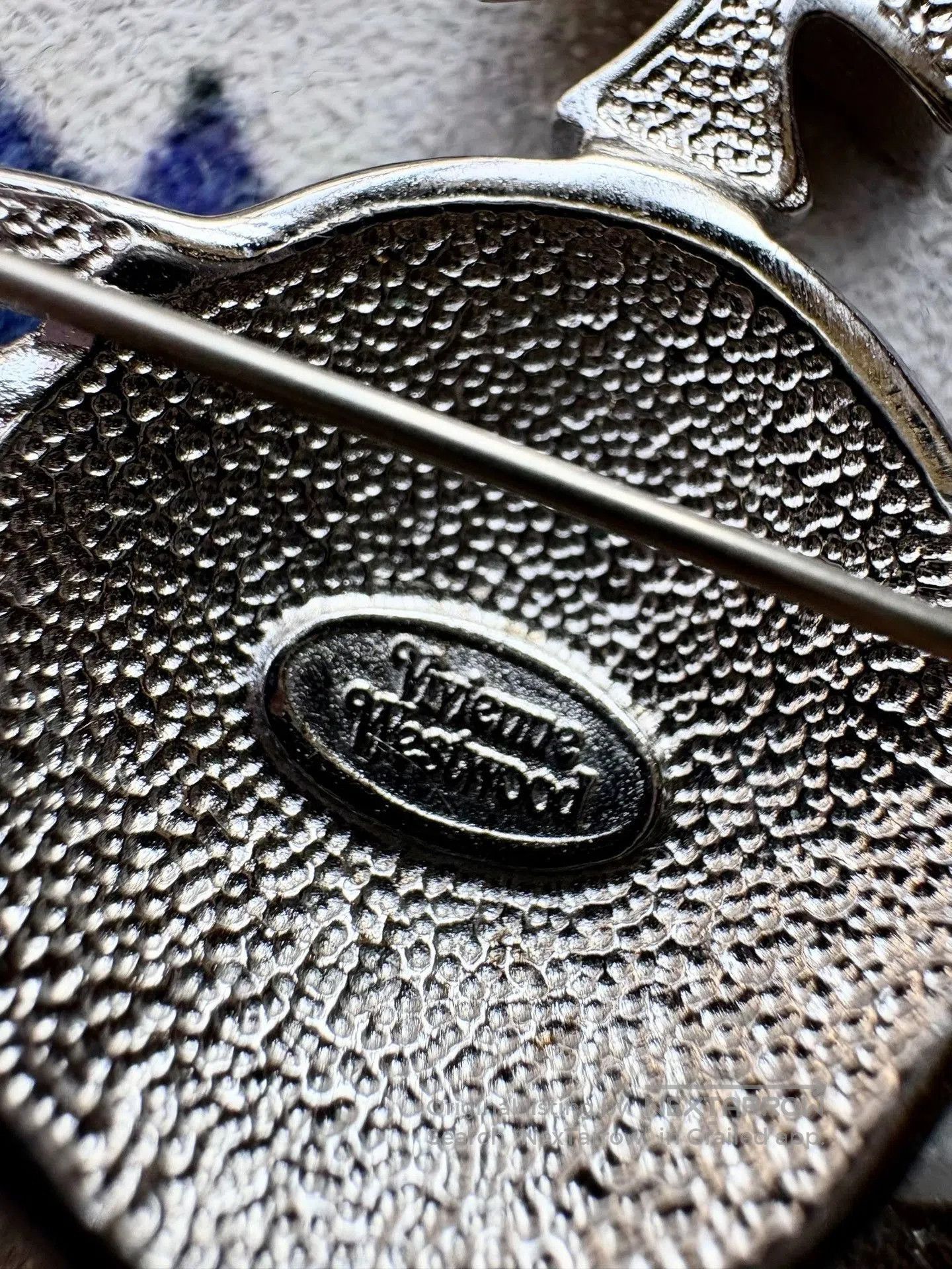 Vivienne Westwood Vivienne Westwood Vintage Silver Saturn Brooch. Size ONE SIZE - 4 Thumbnail