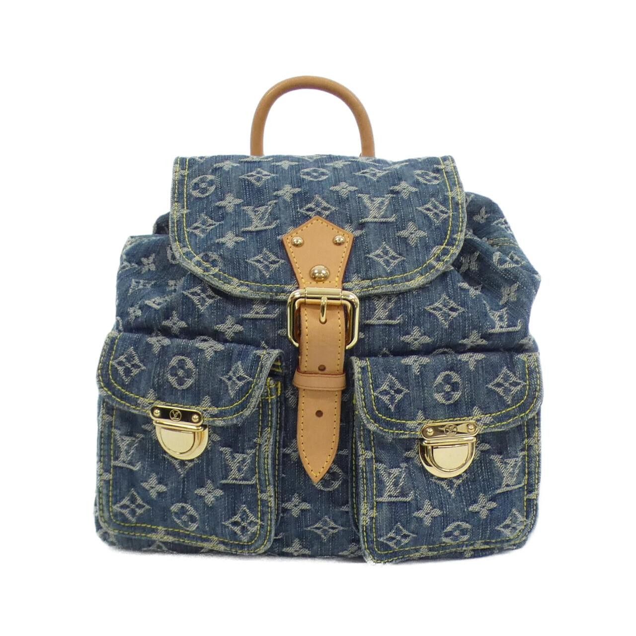 Louis Vuitton Louis Vuitton Monogram Denim Backpack Canvas Backpack M95056 DUTY FREE for USA