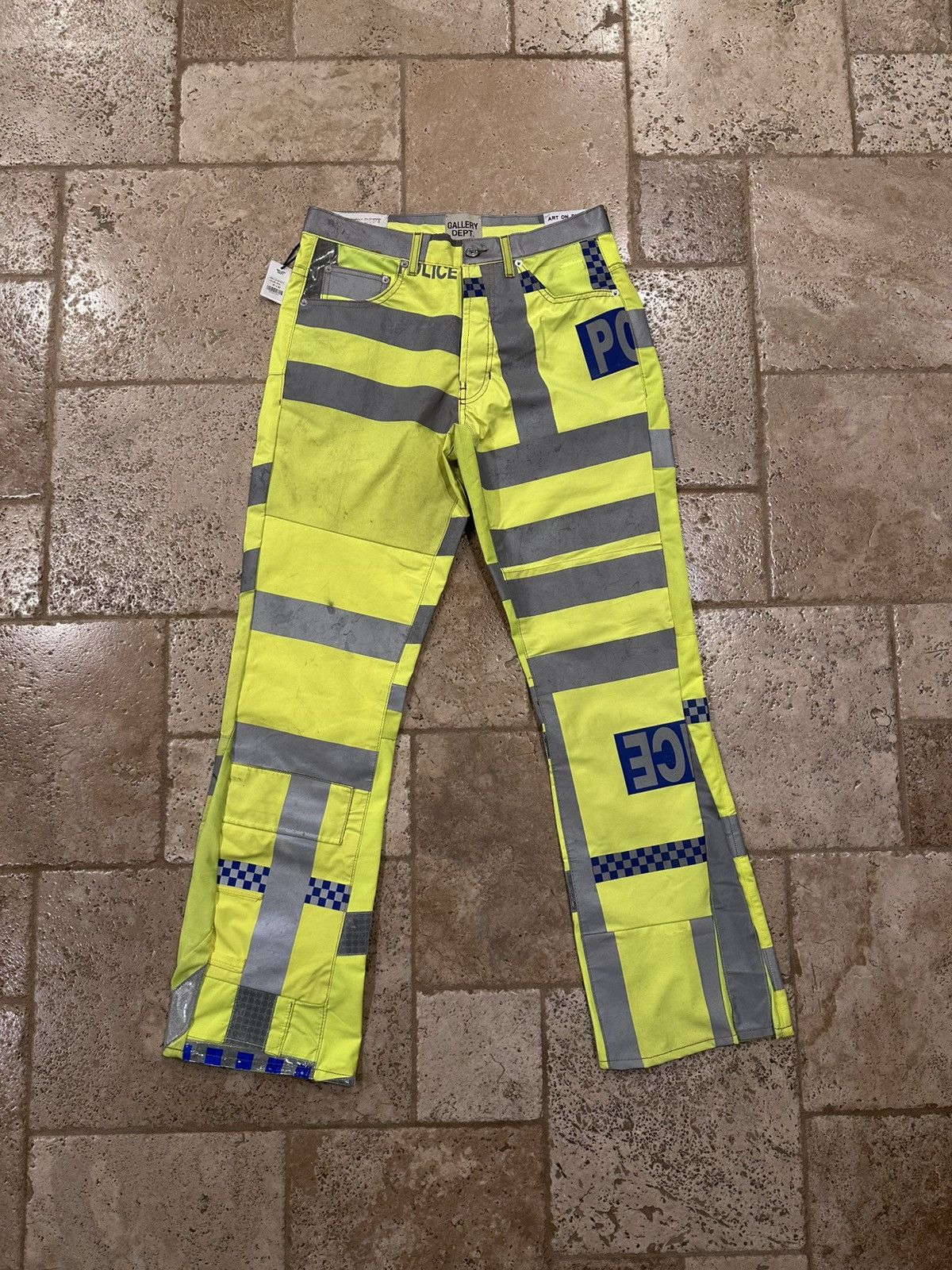 Gallery Dept. Gallery Dept Toxic LA Flare Police Construction Pants Size US 31 - 1 Thumbnail