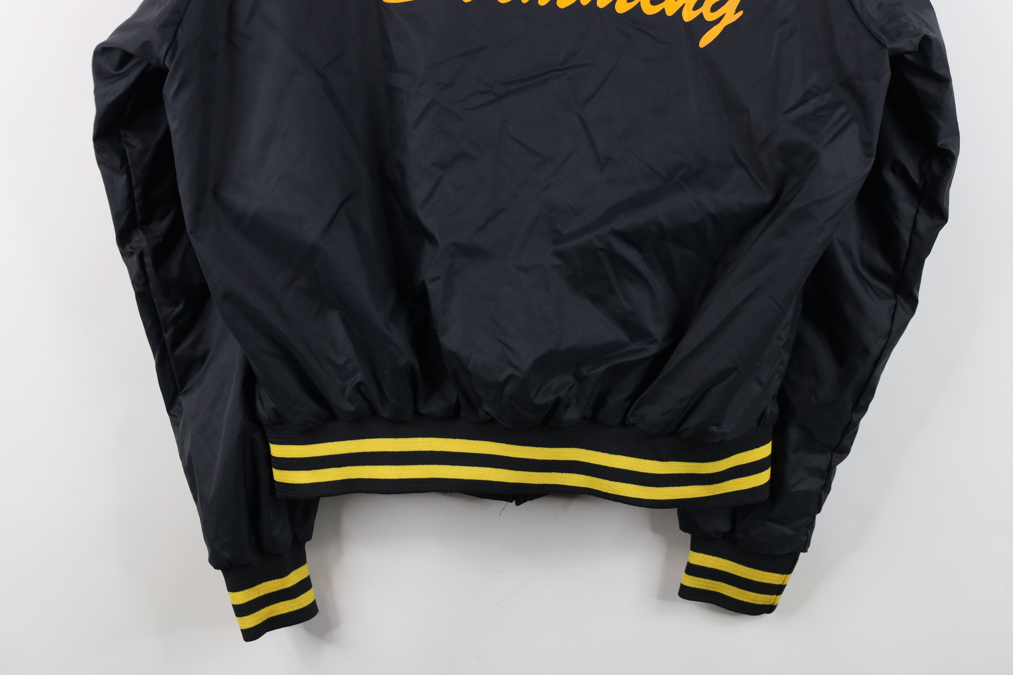 Chalk Line Vintage 70s 80s Chalk Line Swimming Satin Bomber Jacket USA Size US M / EU 48-50 / 2 - 16 Thumbnail