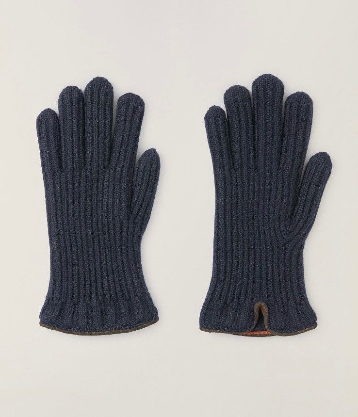 Loro Piana o1srvl11e0325 FAI4645 Size: OS / Gloves in Navy Blue Size ONE SIZE - 1 Preview