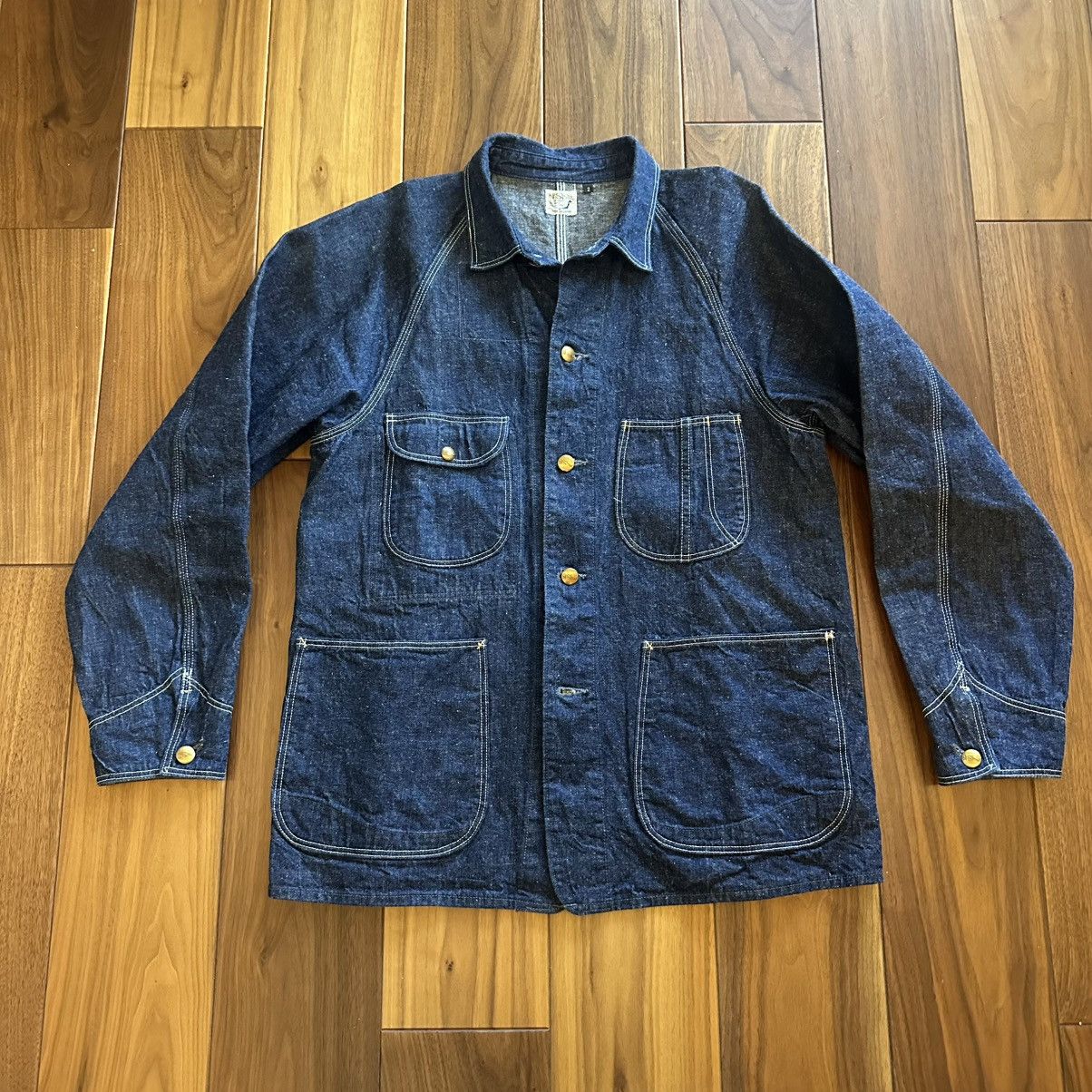 Orslow 6140 1950’S COVERALL Size 2 Made In Japan Size US M / EU 48-50 / 2 - 1 Thumbnail
