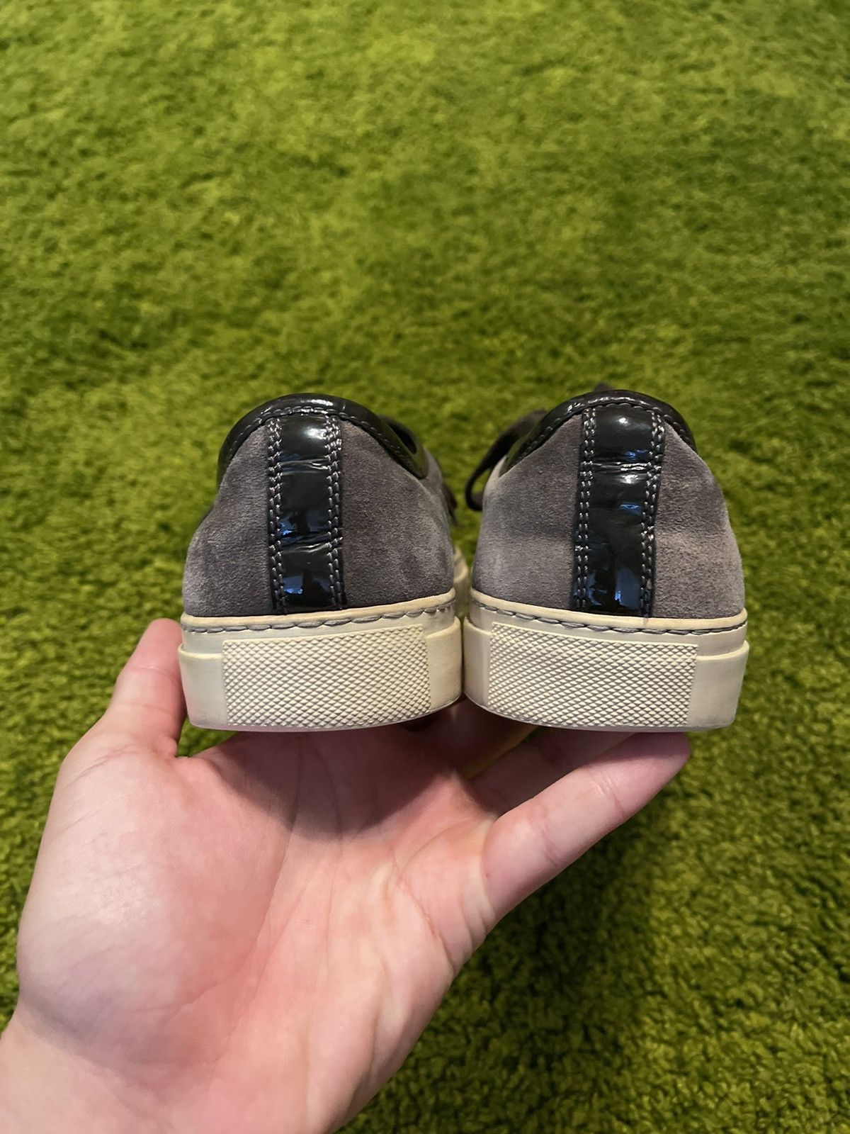 Genuine Leather × Lanvin Lanvin Avant garde real suede leather sneakers Size US 7 / EU 40 - 6 Thumbnail