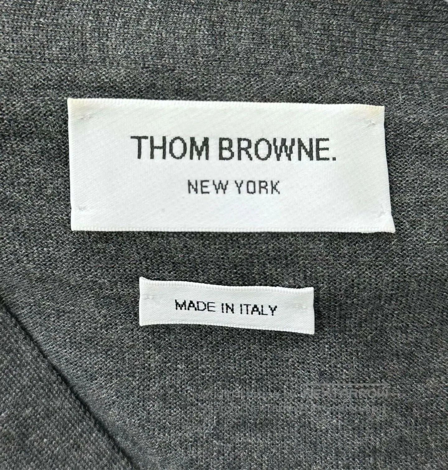 Thom Browne Thom Browne Dark Gray Four Striped Wool Cardigan| Size XS / US 0-2 / IT 36-38 - 3 Thumbnail