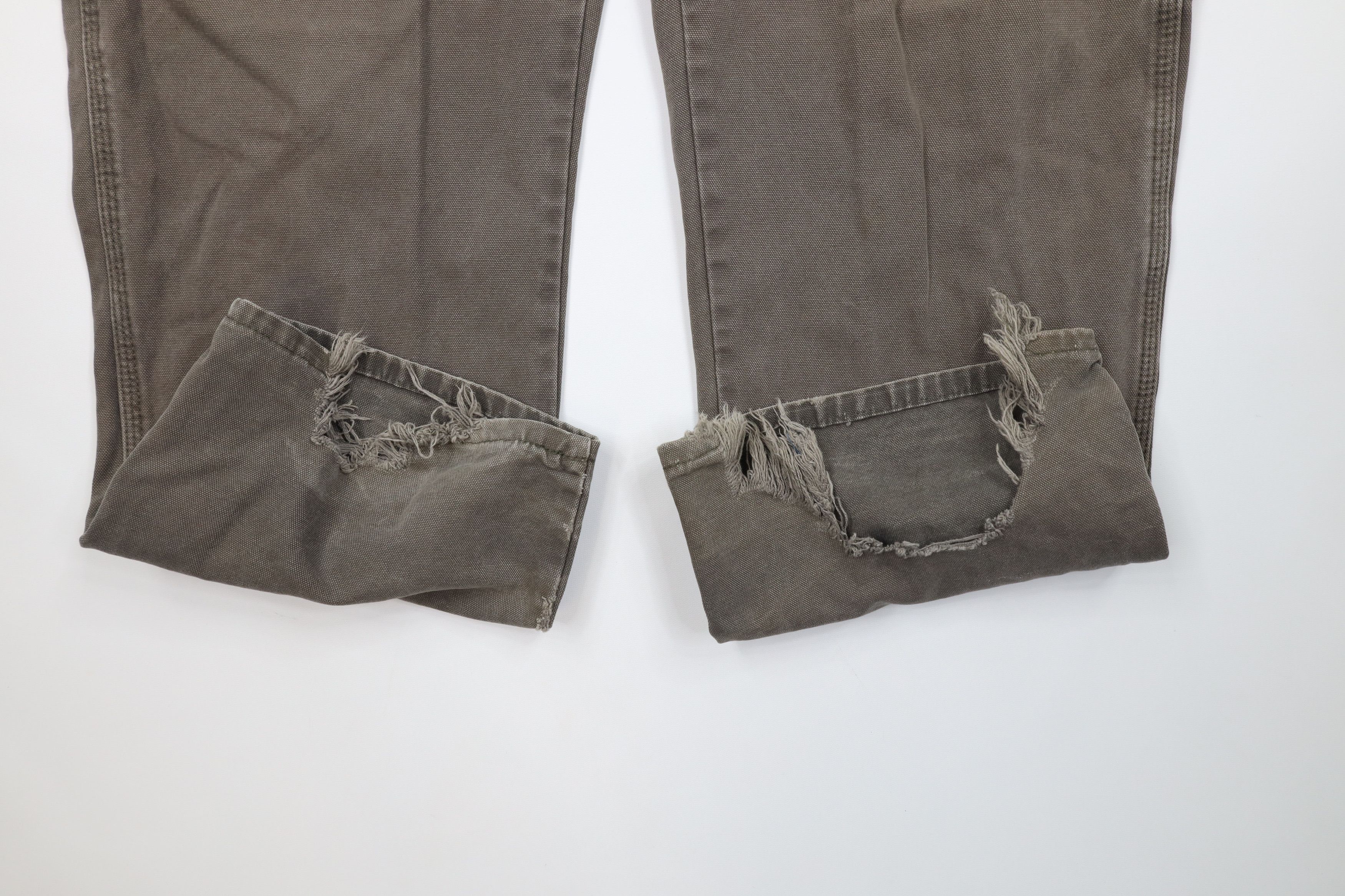 Dickies Vintage Dickies Spell Out Wide Leg Canvas Dungaree Pants Size US 42 / EU 58 - 5 Thumbnail