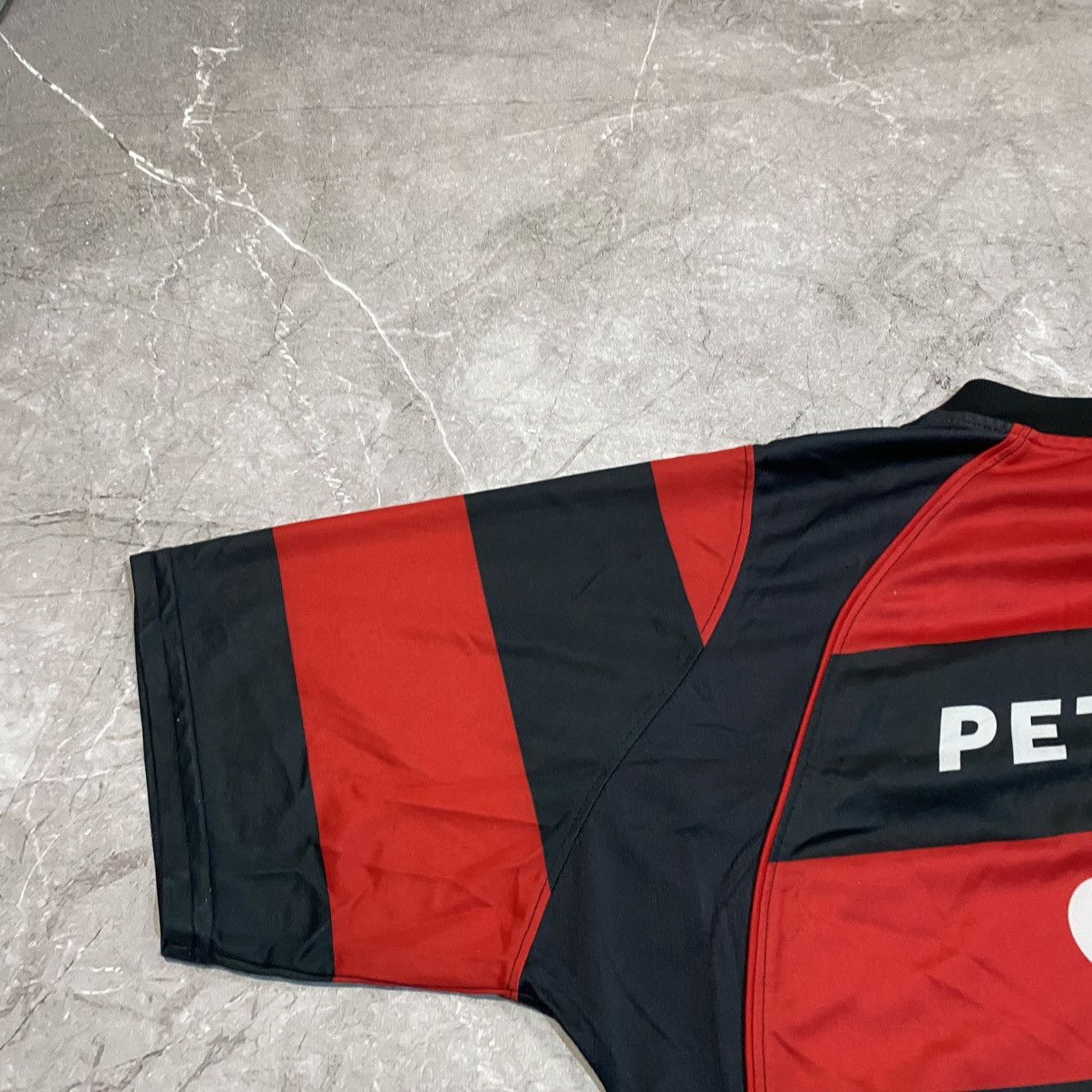 Nike PETROBRAS ! VINTAGE NIKE FLAMENGO TEE SOCCER JERSEY 90s Size US L / EU 52-54 / 3 - 10 Thumbnail
