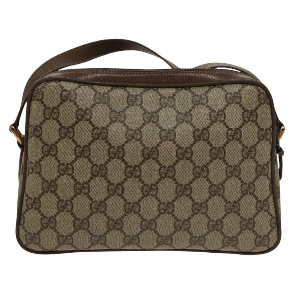 Gucci GUCCI GG Supreme Web Sherry Line Shoulder Bag Pvc Beige 93 Size ONE SIZE - 2 Thumbnail