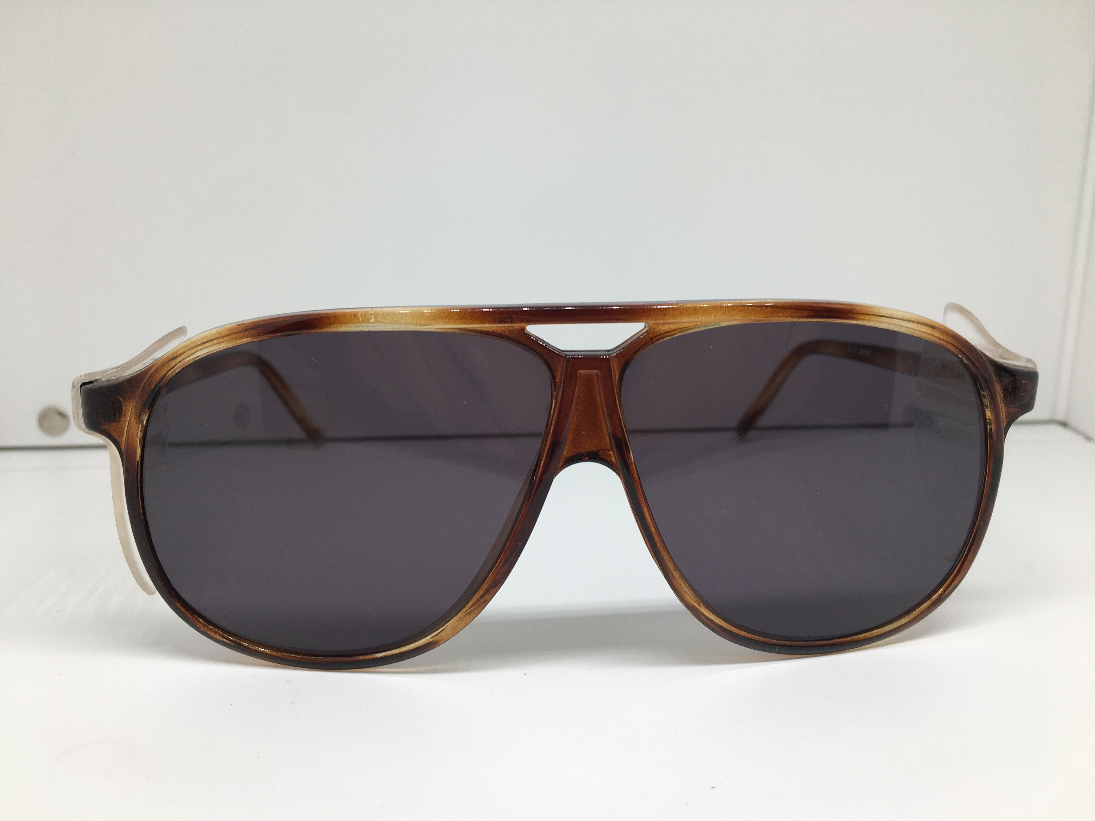 Vintage Vintage 80s Bolle Tortoise Aviator Sunglasses Frame Size ONE SIZE - 2 Thumbnail