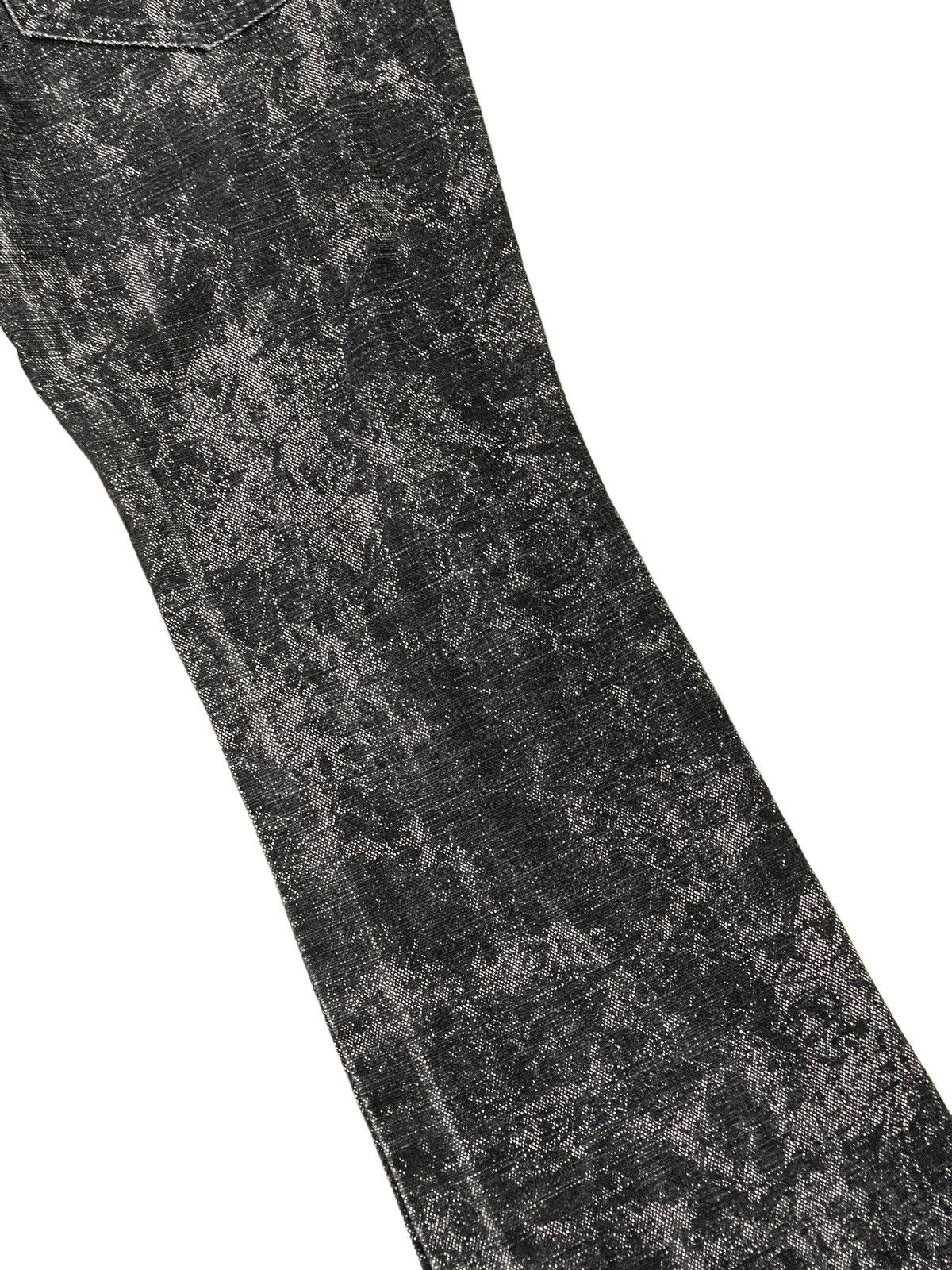 Japanese Brand Flare Jeans Fleur Custom Culture Japan Boot Cut 8🟦5 Size US 29 - 17 Thumbnail