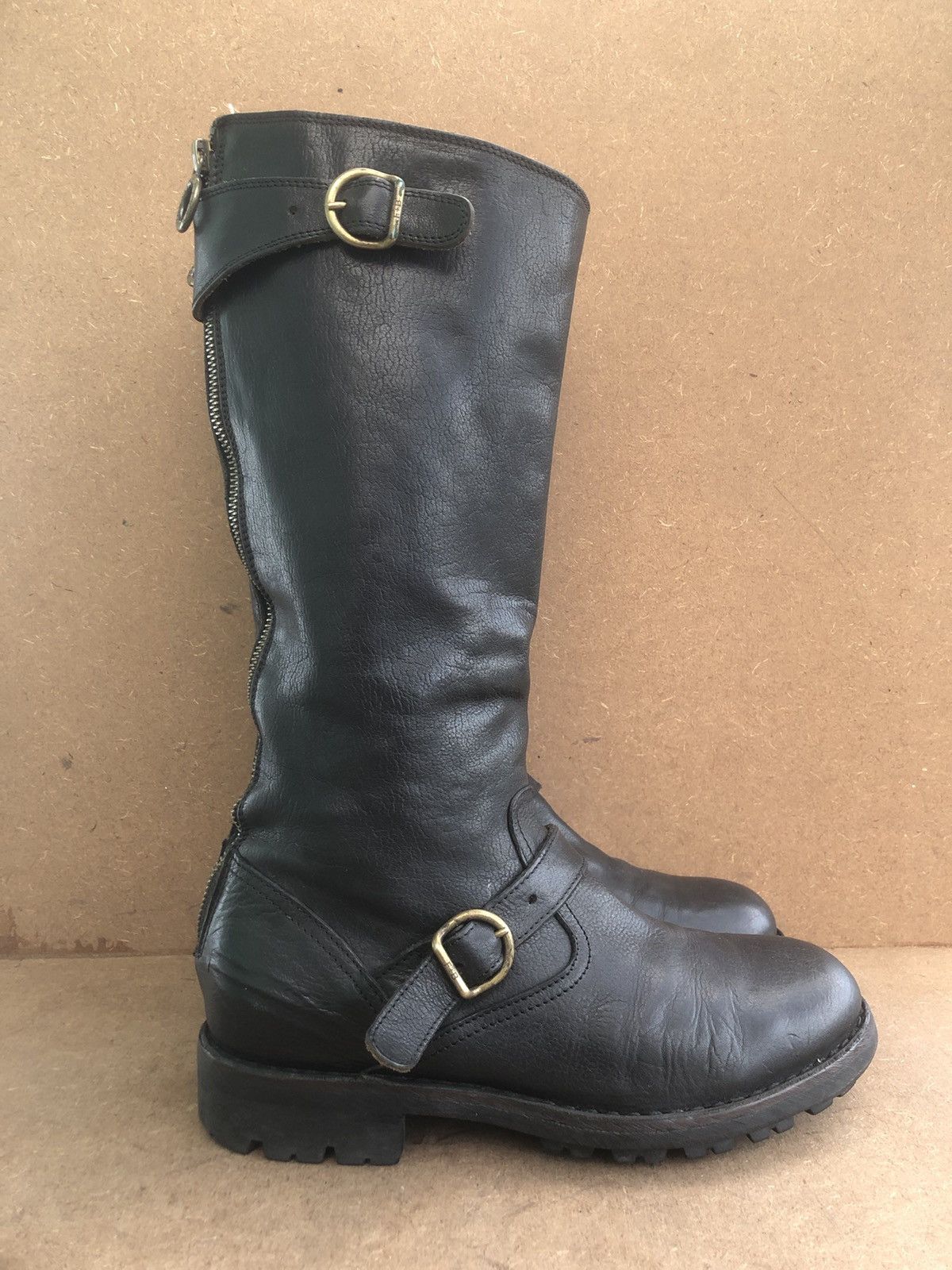 Fiorentini + Baker Fiorentini + Baker Black Leather Women’s Boots Size 38.5 Size US 5.5 / IT 35.5 - 1 Thumbnail