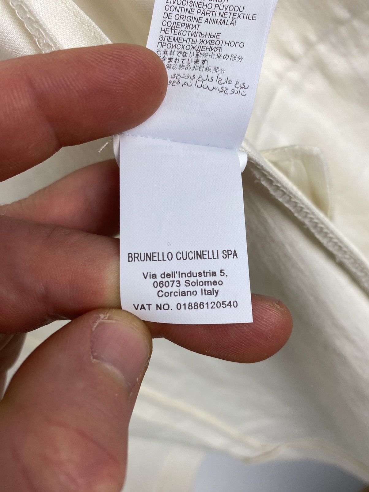 Brunello Cucinelli Brunello Cucinelli Cotton/Linen None Button Blazer Jacket Size M / US 6-8 / IT 42-44 - 20 Thumbnail