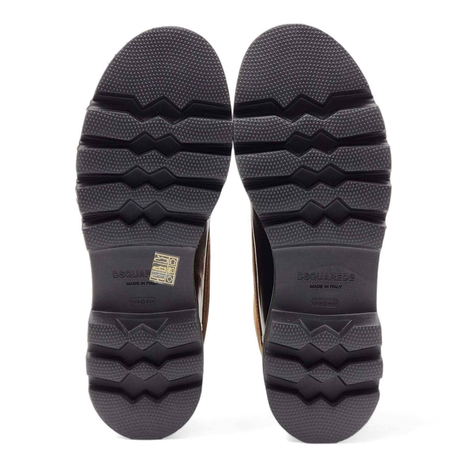 Dsquared2 Rubber and Leather Hiking Duck Boots Black 44 11US $1220 Size US 11 / EU 44 - 6 Thumbnail