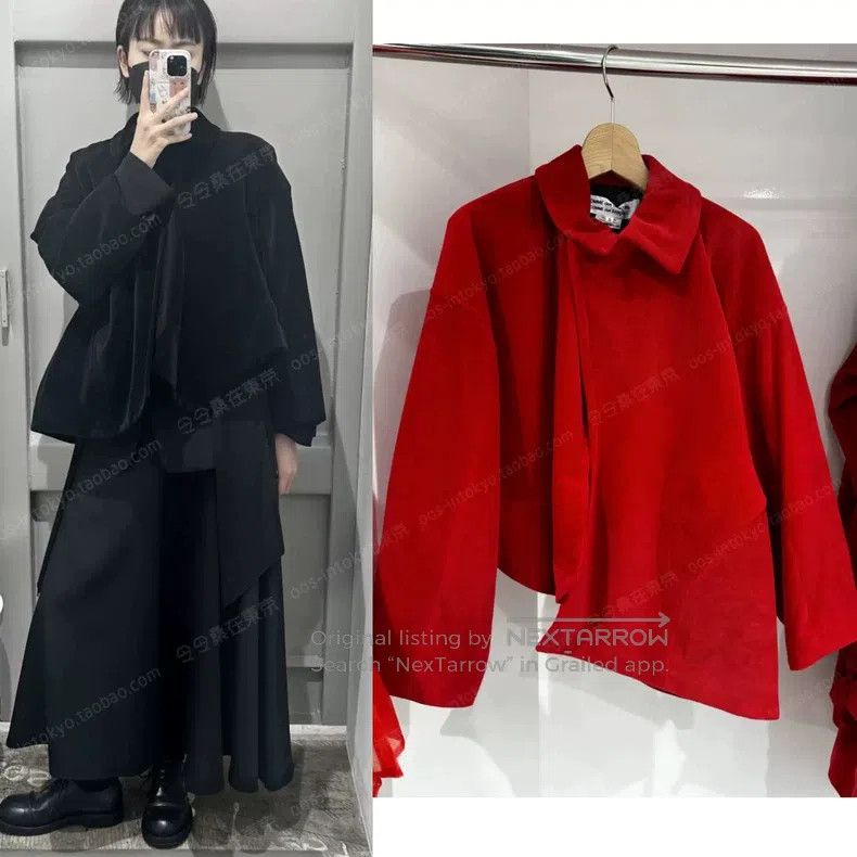 Comme des Garcons Comme Des Garcons Casual Loose Slanted Lapel Short Jacket Size XS / US 0-2 / IT 36-38 - 3 Thumbnail