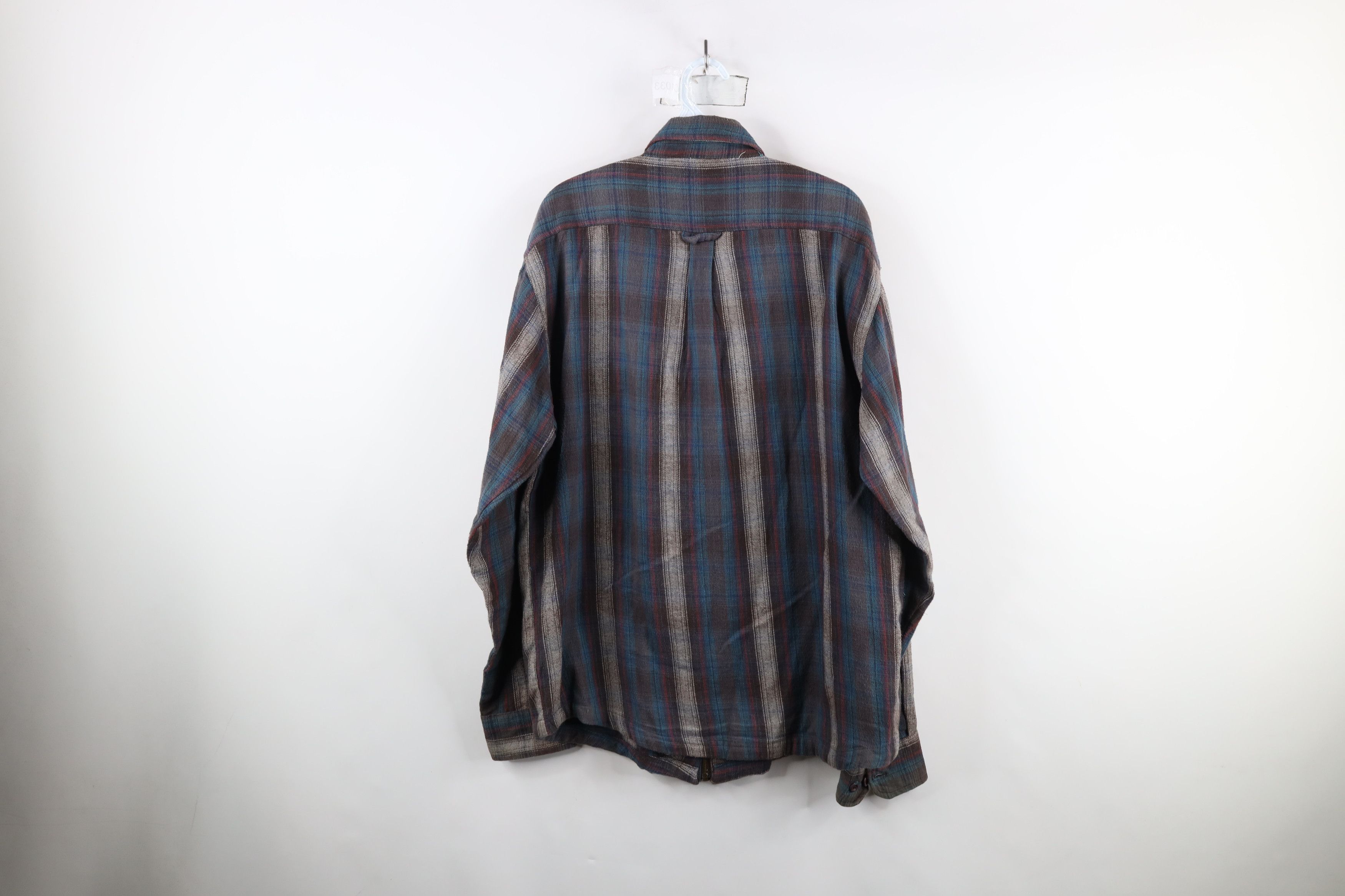 Vintage Vintage 90s Y2K Burnside Surfing Full Zip Shirt Jacket Size US L / EU 52-54 / 3 - 13 Thumbnail