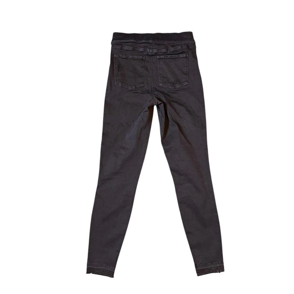 Domenico Spano SPANX Black Distressed Skinny Jeans Size 28" / US 6 / IT 42 - 8 Thumbnail
