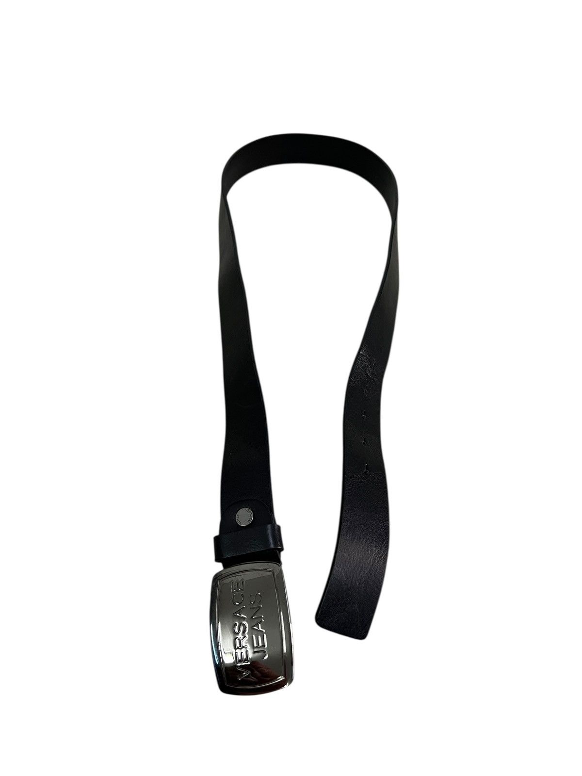 Versace Versace Jeans Buckle Leather Belt Size ONE SIZE - 2 Thumbnail