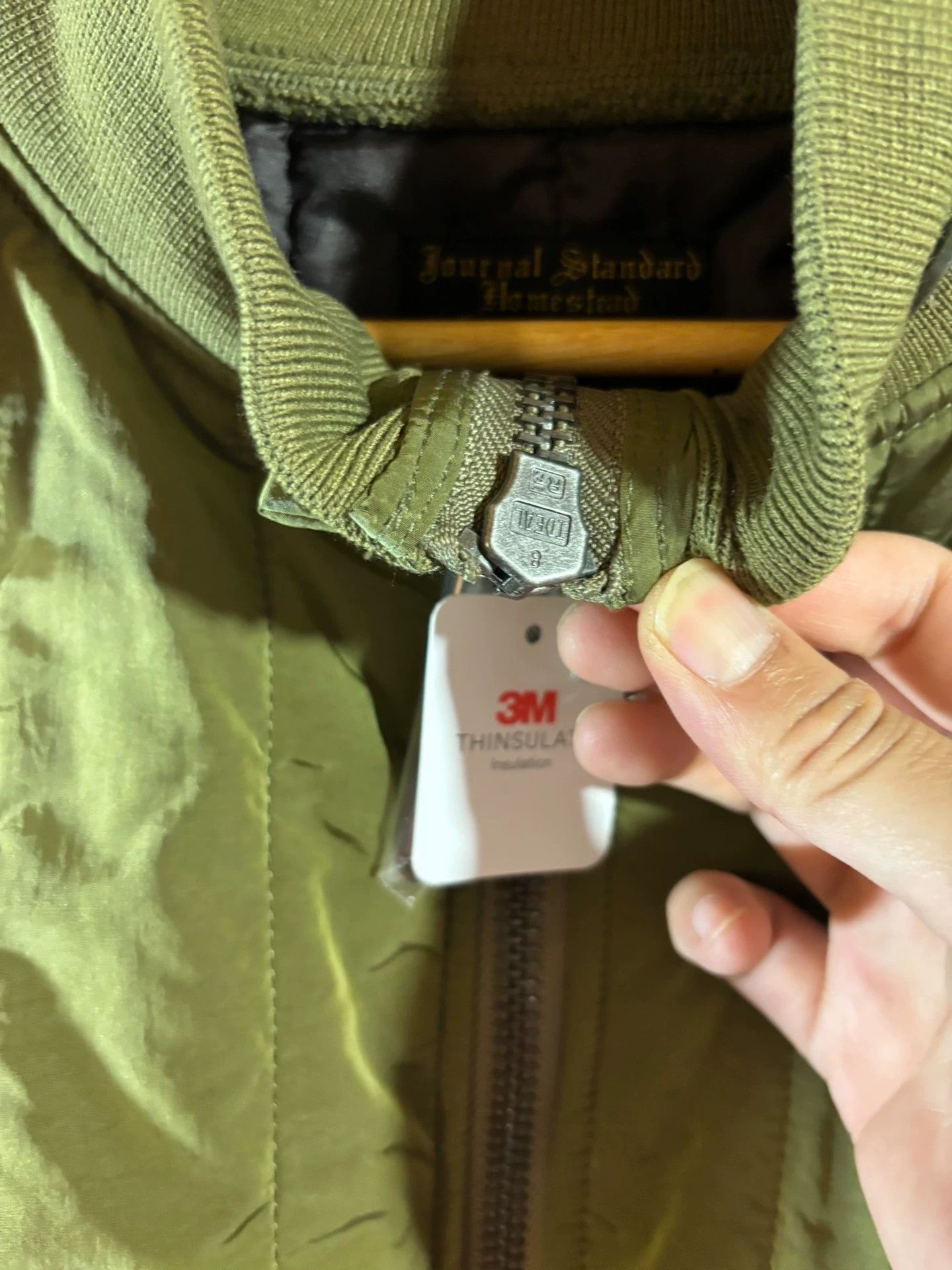 J.S. Homestead j.s homestead 3M Filled Oversized Vest Military Green Size F Size US S / EU 44-46 / 1 - 6 Thumbnail