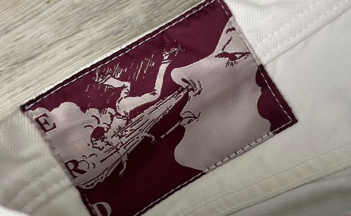 Enfants Riches Deprimes enfants riches deprimes 22fw white lumberjack pants-2505 Size US 32 / EU 48 - 4 Thumbnail