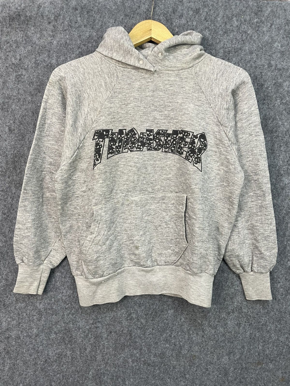 Thrasher × Vintage Vintage 90's Thrasher Hoodie Jerzees Tag | Grailed